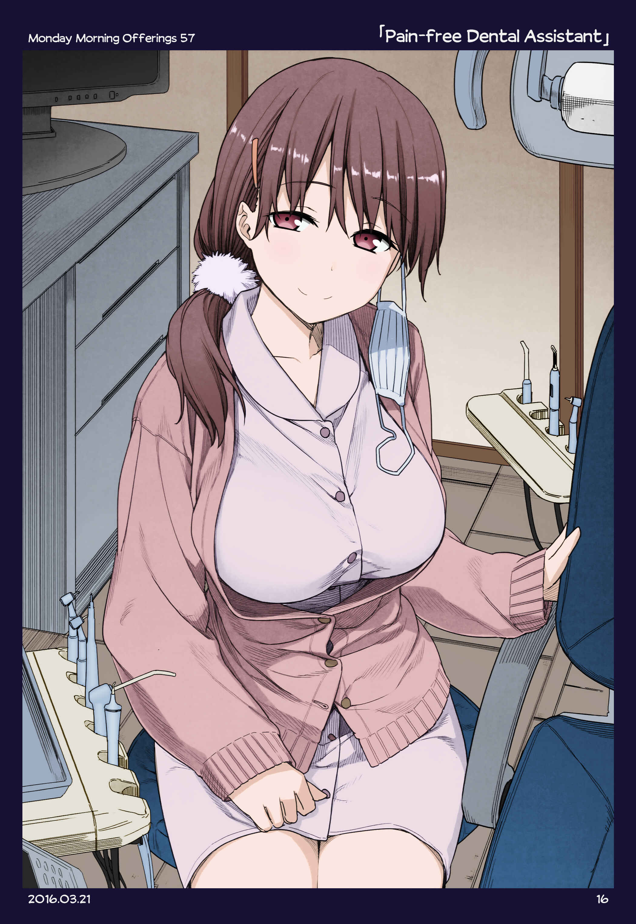 Page 14 Chapter 4 Getsuyoubi no Tawawa (Twitter Webcomic) (Fan Colored)