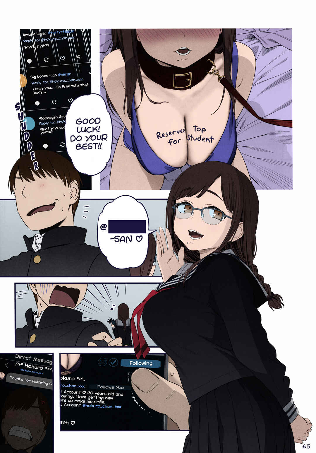 Page 7 Chapter 37 Getsuyoubi no Tawawa (Twitter Webcomic) (Fan Colored)