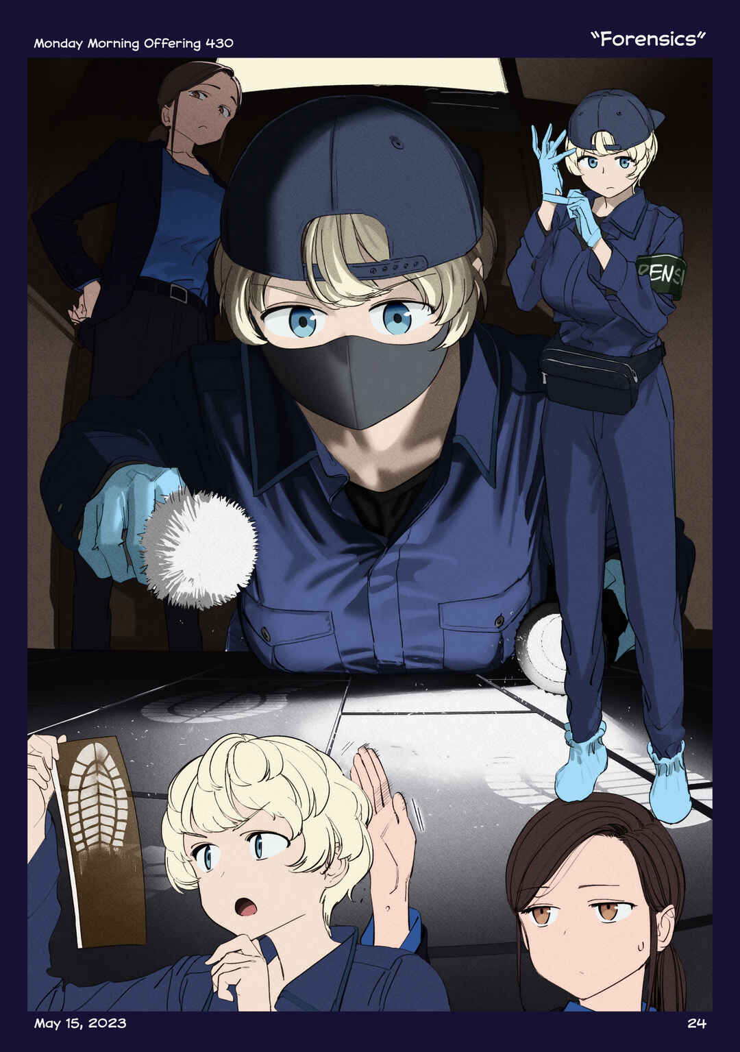 Page 23 Chapter 48 Getsuyoubi no Tawawa (Twitter Webcomic) (Fan Colored)