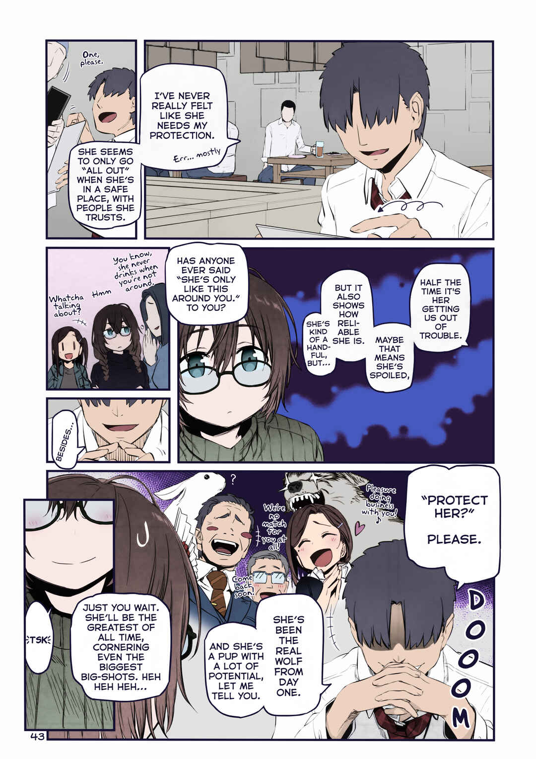 Page 15 Chapter 29 Getsuyoubi no Tawawa (Twitter Webcomic) (Fan Colored)