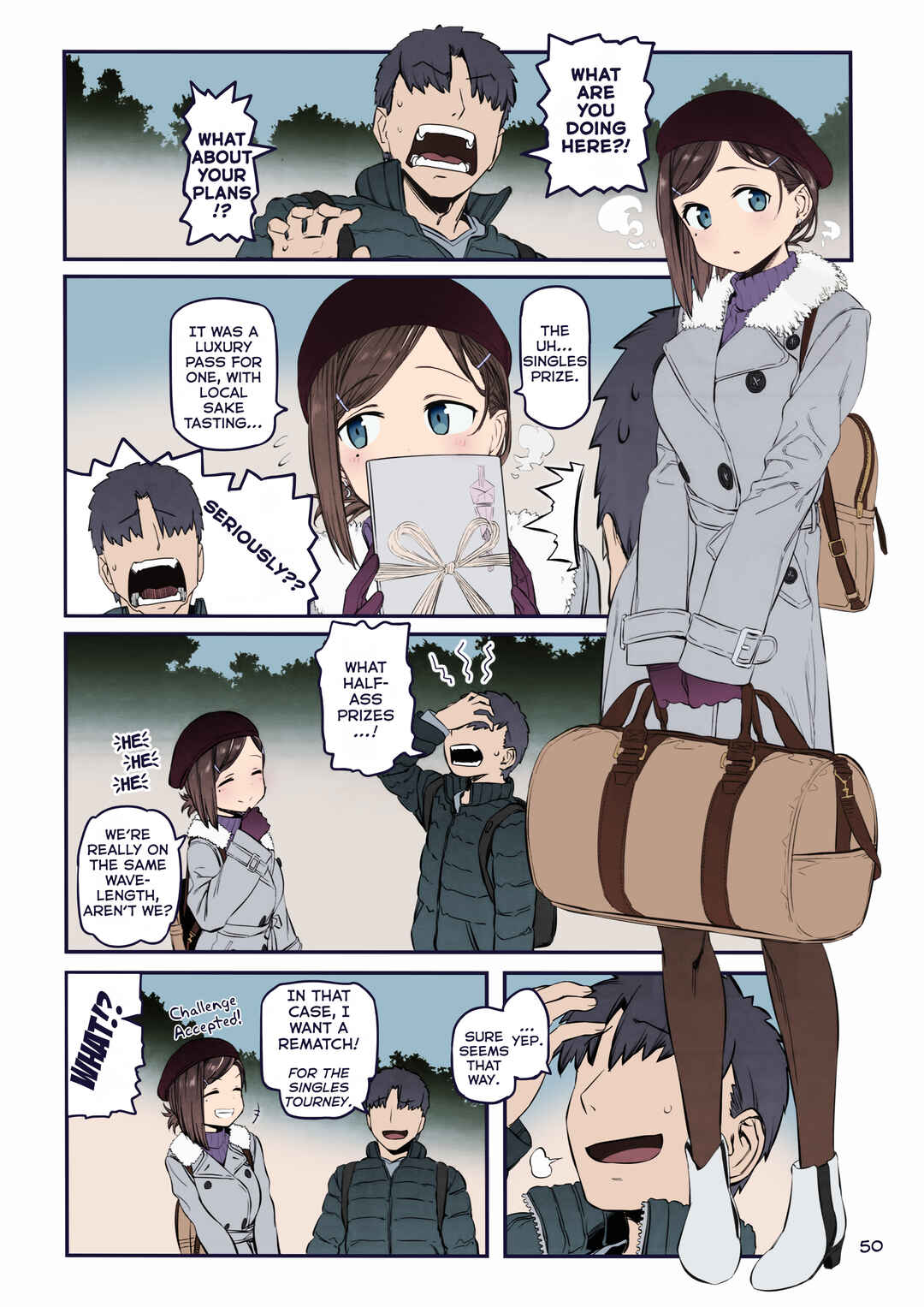 Page 22 Chapter 29 Getsuyoubi no Tawawa (Twitter Webcomic) (Fan Colored)