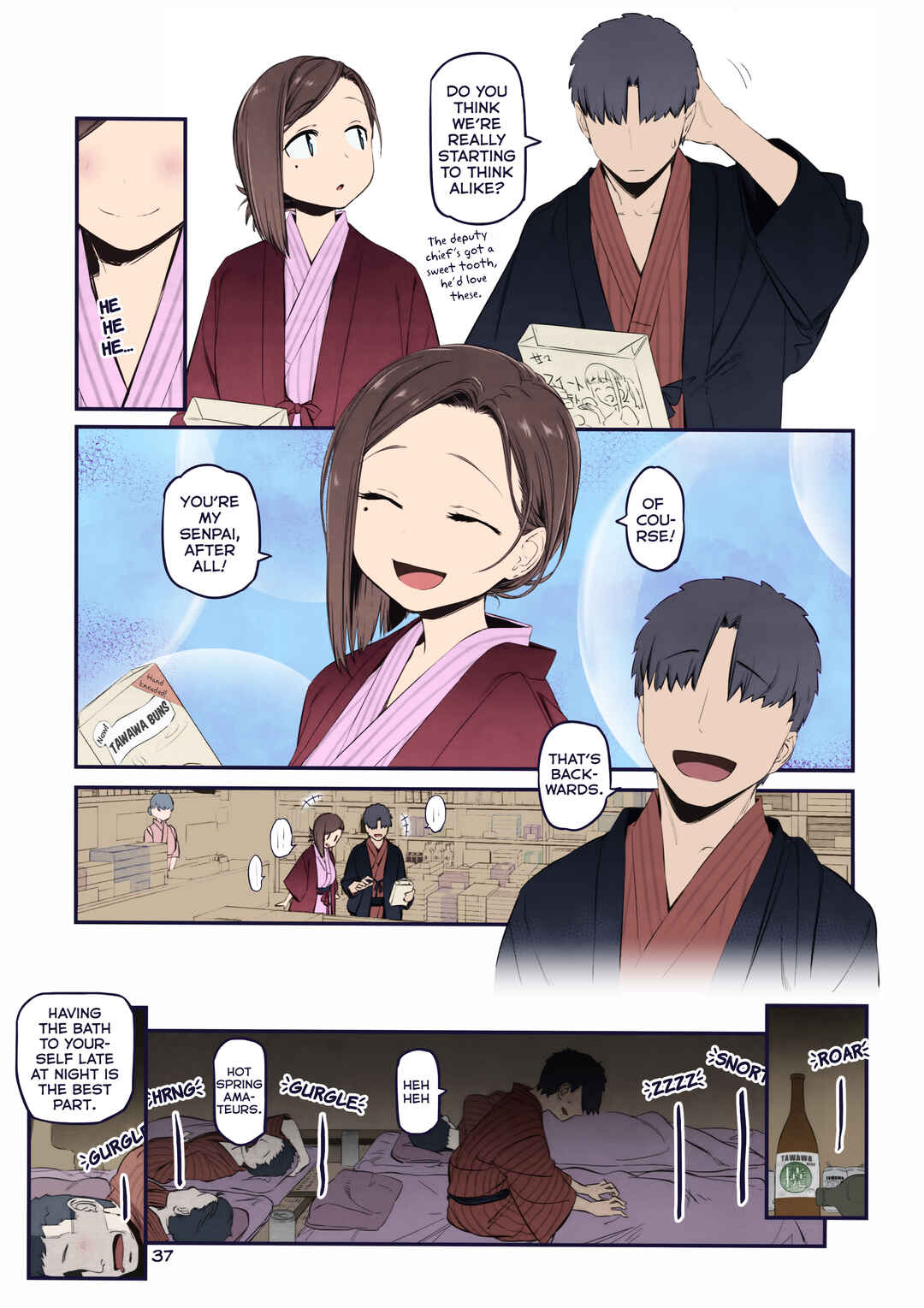 Page 9 Chapter 29 Getsuyoubi no Tawawa (Twitter Webcomic) (Fan Colored)