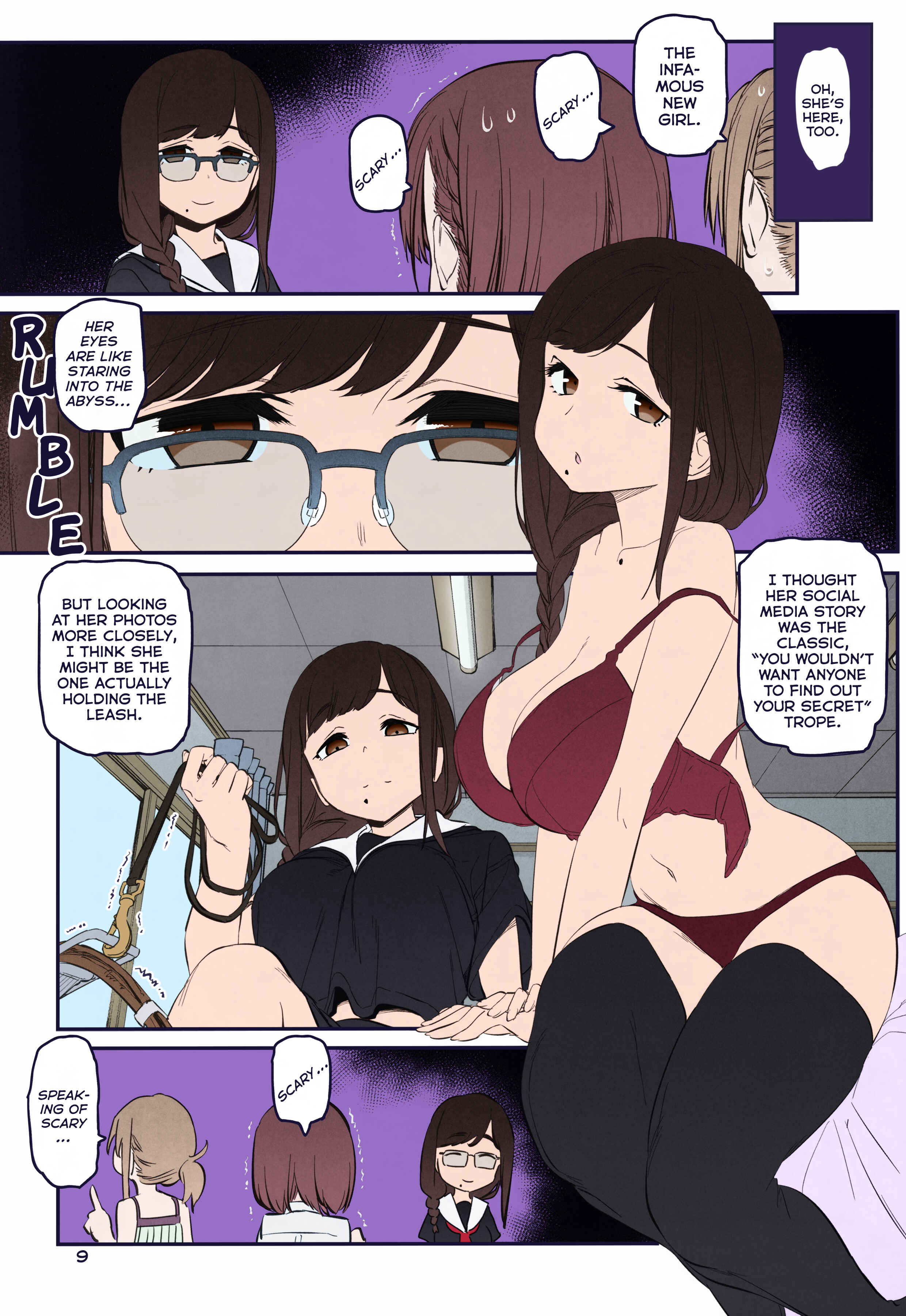 Page 9 Chapter 27 Getsuyoubi no Tawawa (Twitter Webcomic) (Fan Colored)