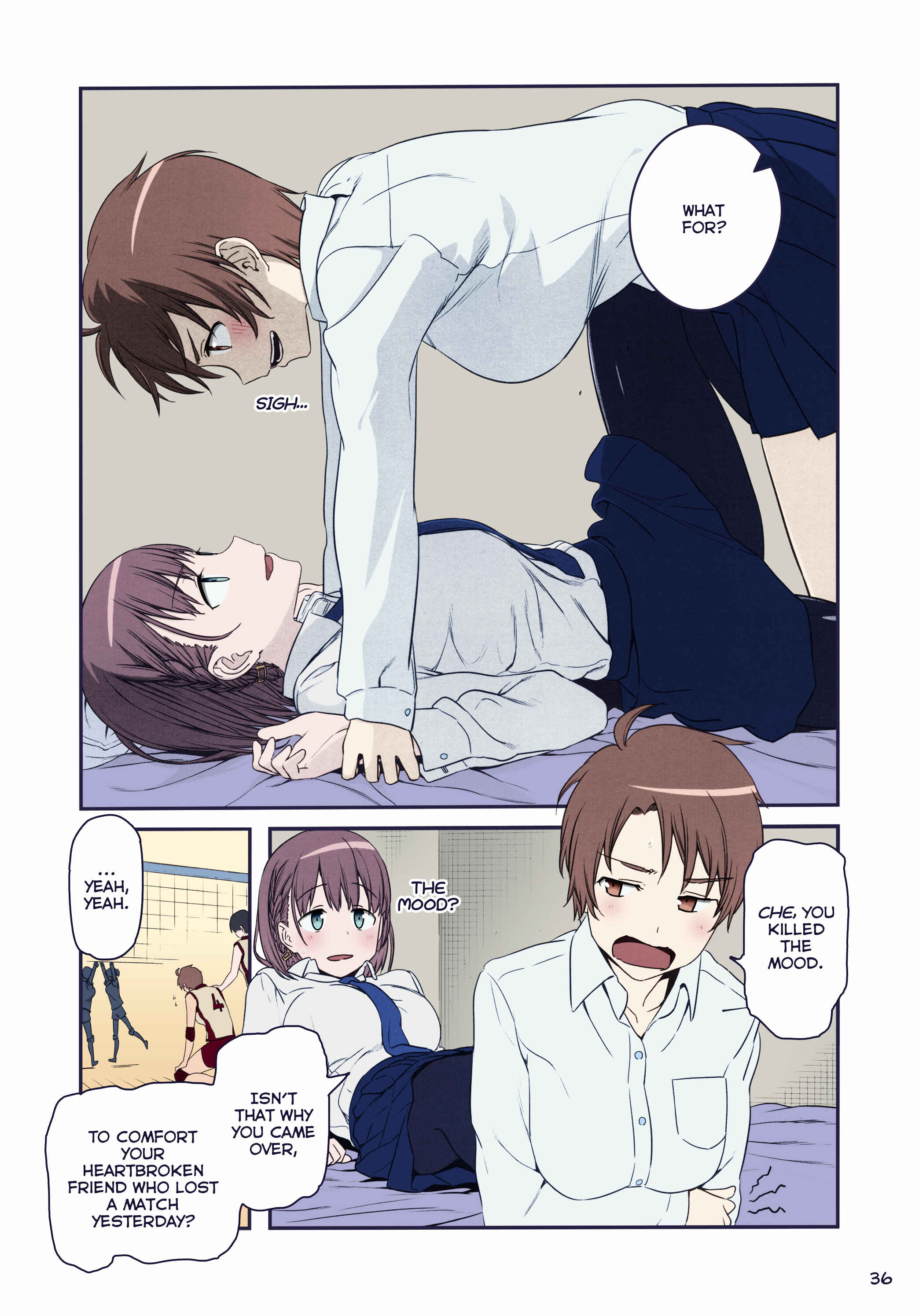 Page 2 Chapter 9 Getsuyoubi no Tawawa (Twitter Webcomic) (Fan Colored)