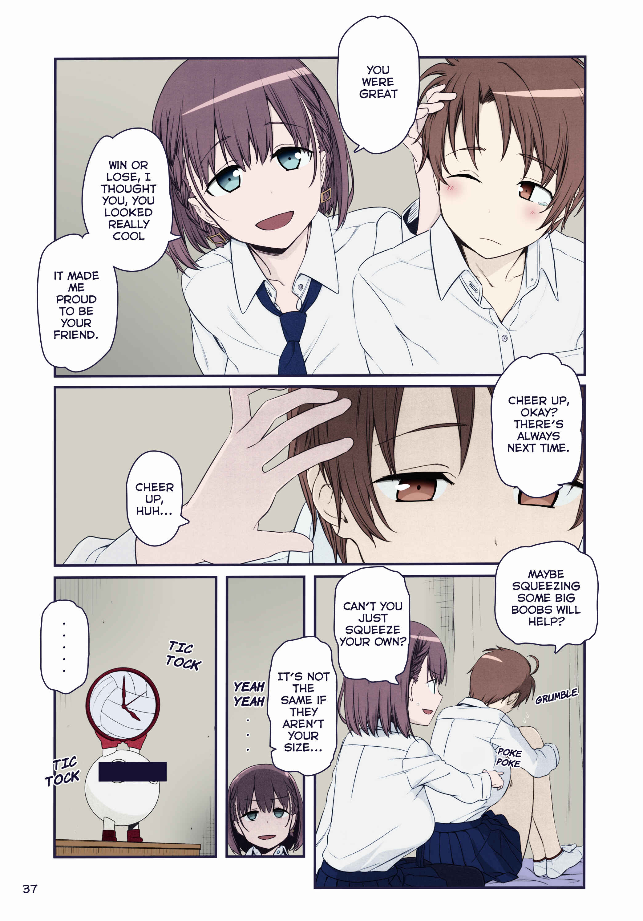 Page 3 Chapter 9 Getsuyoubi no Tawawa (Twitter Webcomic) (Fan Colored)
