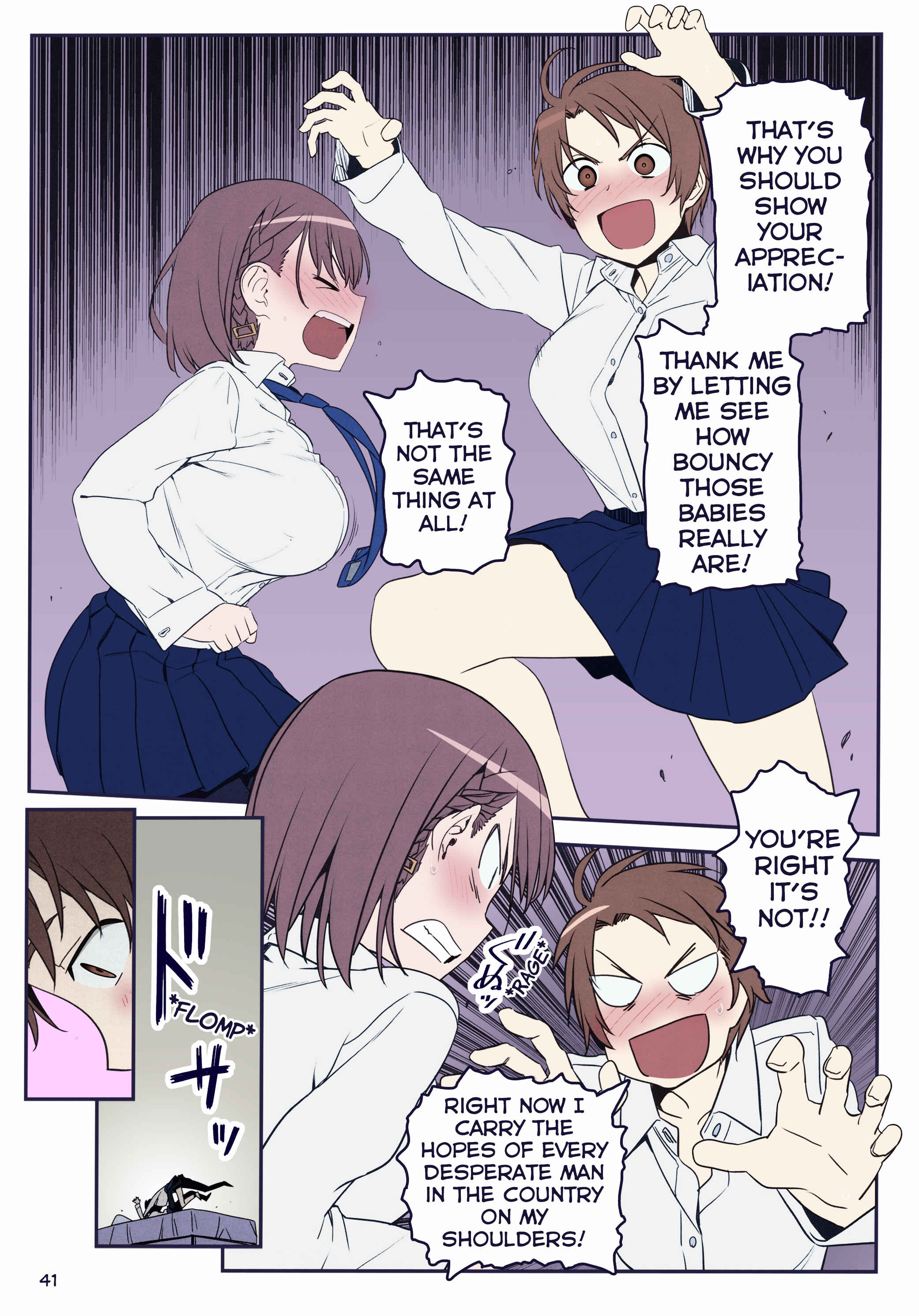 Page 7 Chapter 9 Getsuyoubi no Tawawa (Twitter Webcomic) (Fan Colored)
