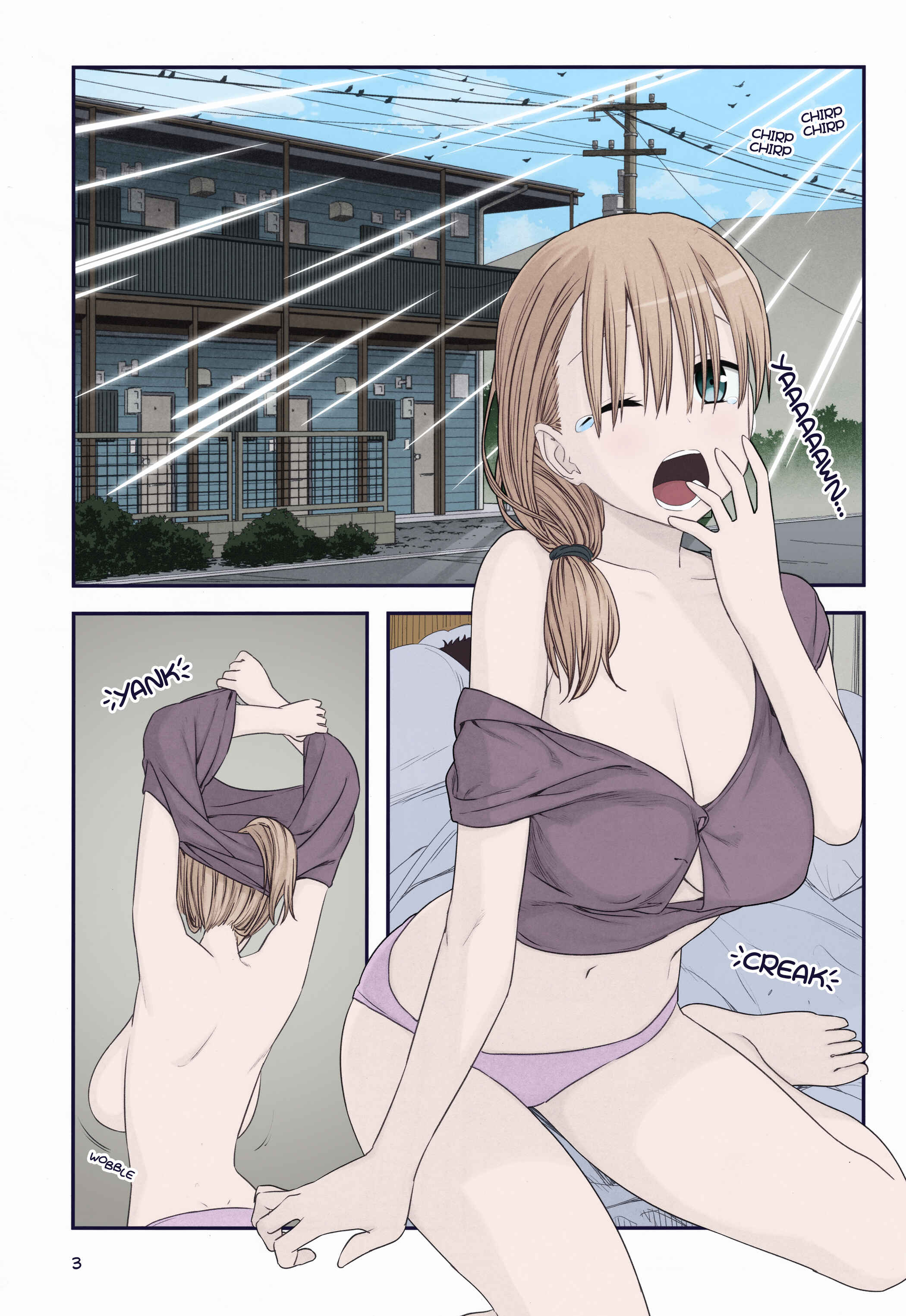 Page 3 Chapter 14 Getsuyoubi no Tawawa (Twitter Webcomic) (Fan Colored)