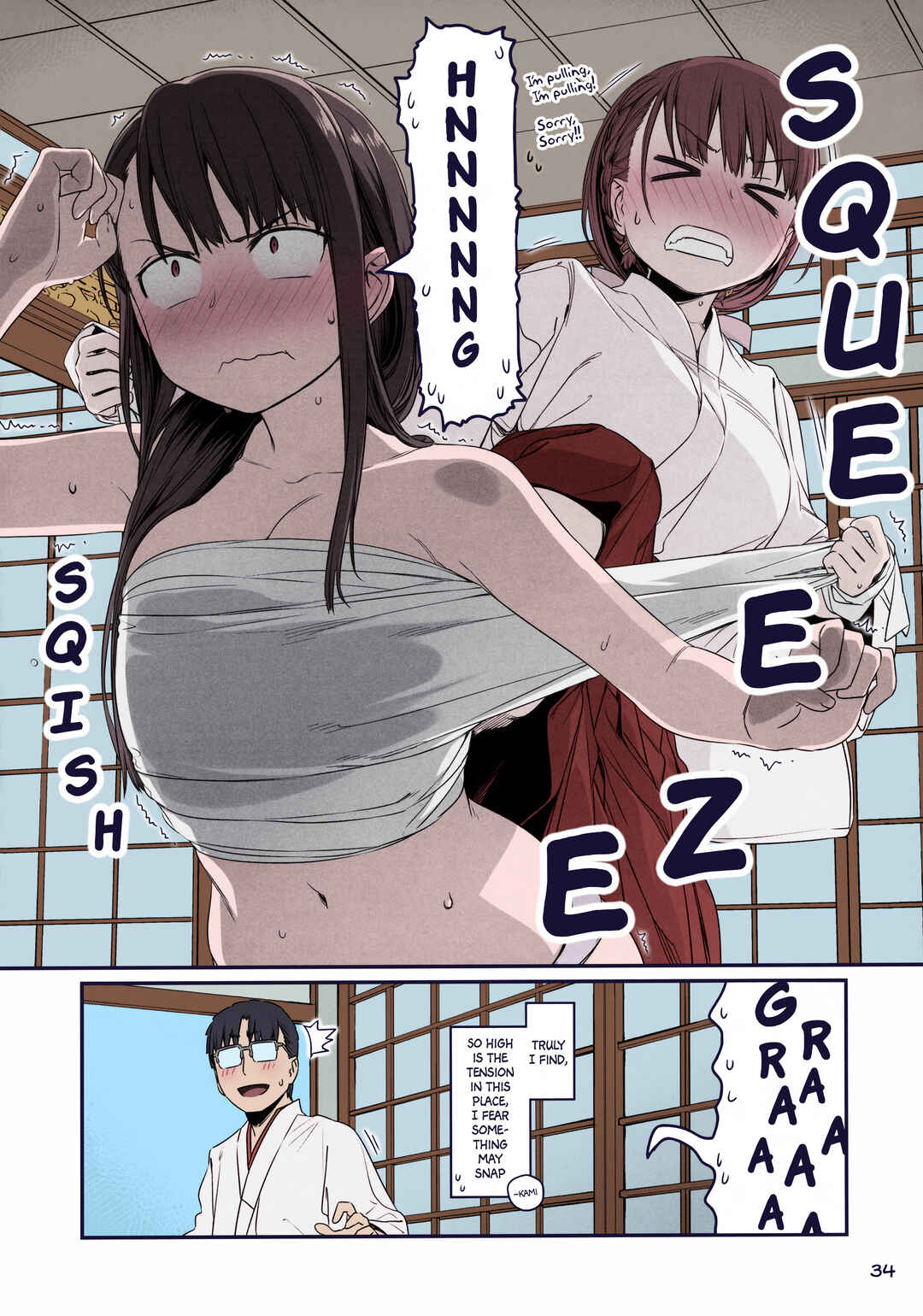 Page 3 Chapter 34 Getsuyoubi no Tawawa (Twitter Webcomic) (Fan Colored)