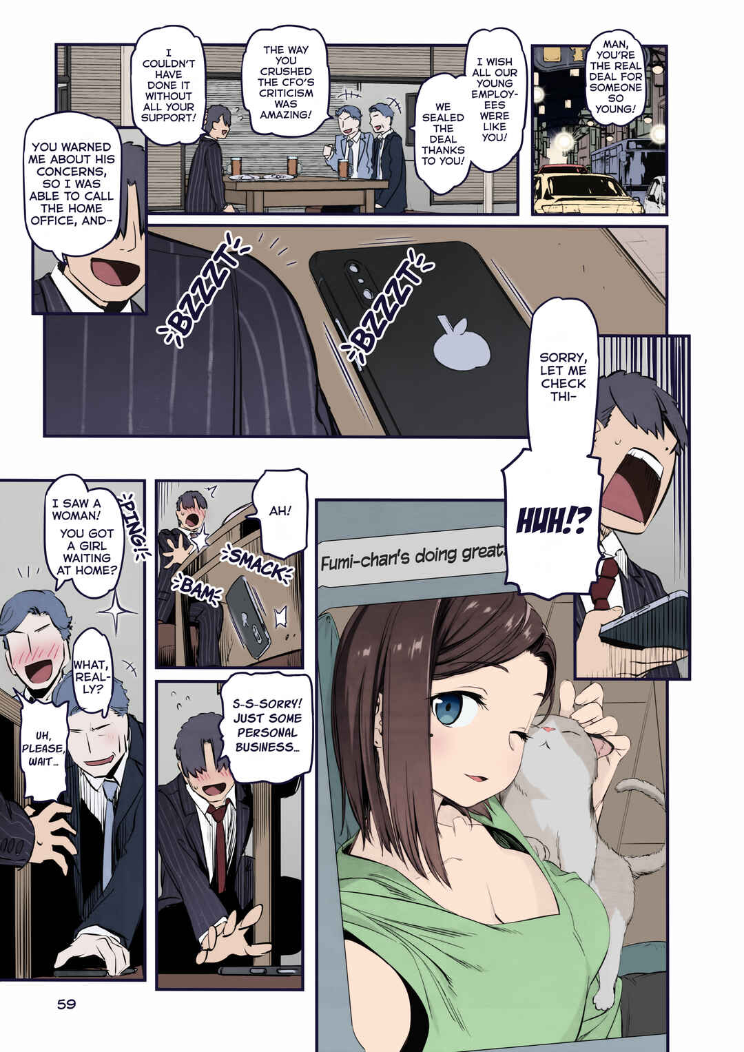 Page 7 Chapter 30 Getsuyoubi no Tawawa (Twitter Webcomic) (Fan Colored)