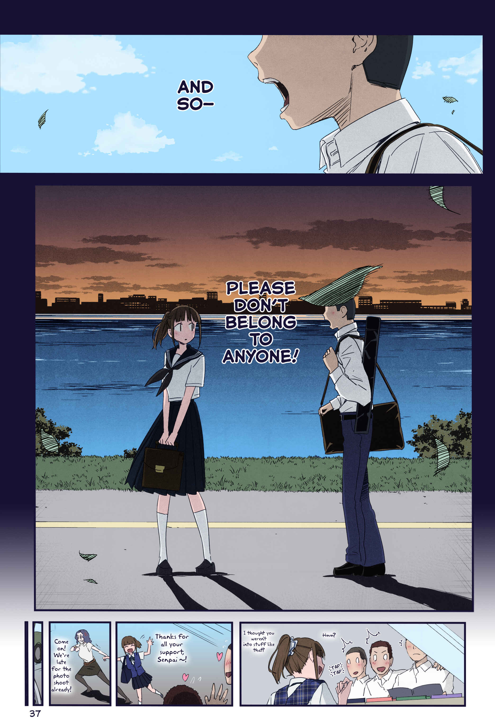 Page 13 Chapter 16 Getsuyoubi no Tawawa (Twitter Webcomic) (Fan Colored)