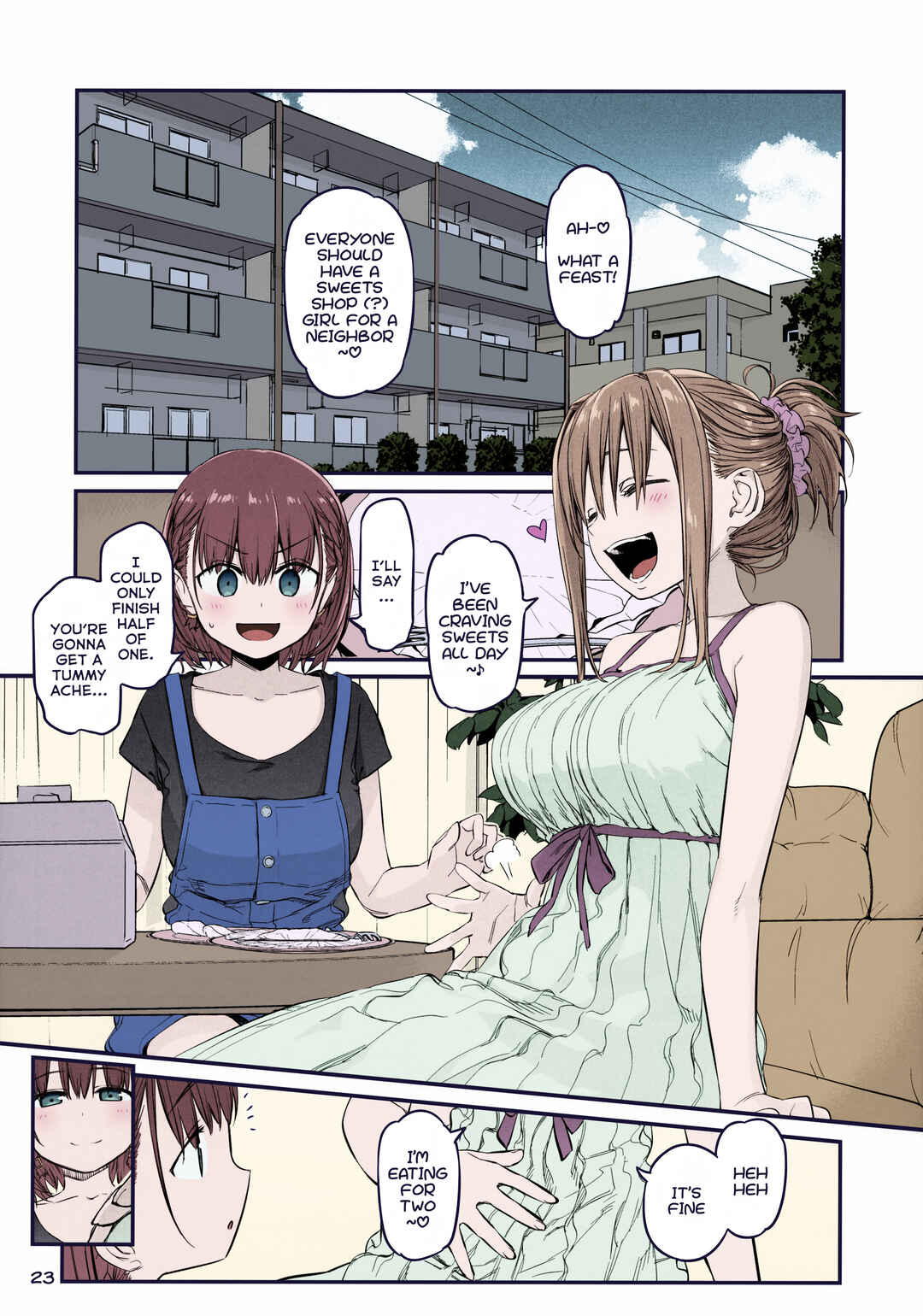 Page 2 Chapter 33 Getsuyoubi no Tawawa (Twitter Webcomic) (Fan Colored)