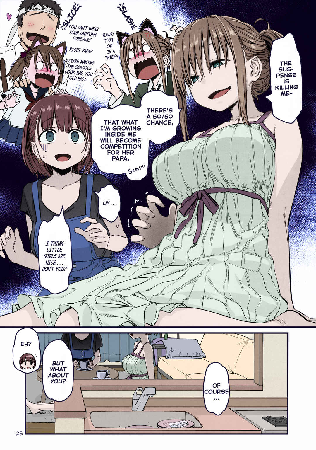 Page 4 Chapter 33 Getsuyoubi no Tawawa (Twitter Webcomic) (Fan Colored)
