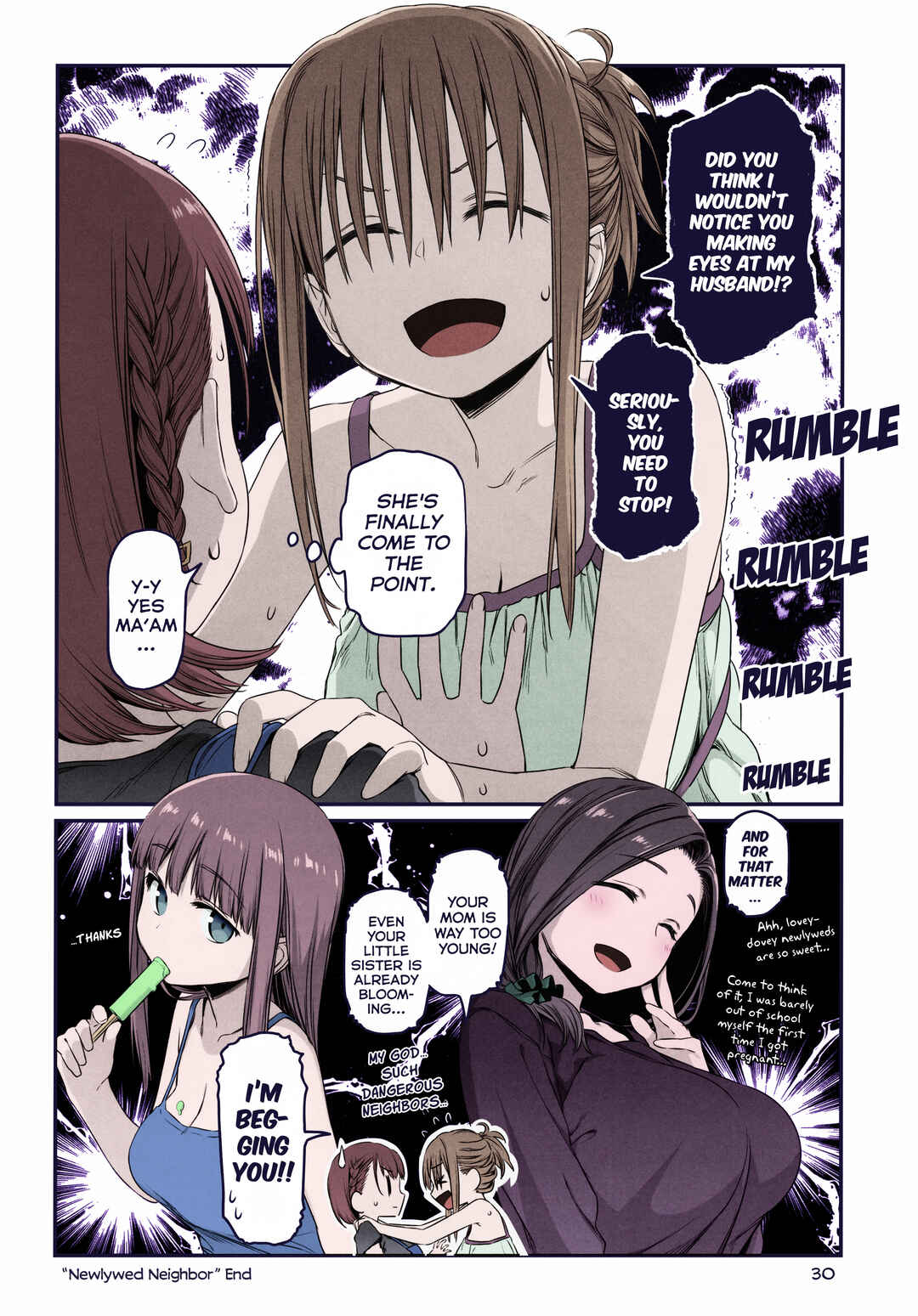 Page 9 Chapter 33 Getsuyoubi no Tawawa (Twitter Webcomic) (Fan Colored)