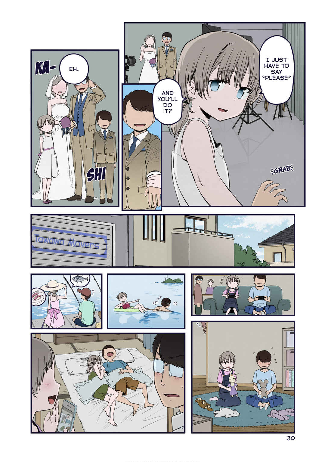 Page 4 Chapter 41 Getsuyoubi no Tawawa (Twitter Webcomic) (Fan Colored)
