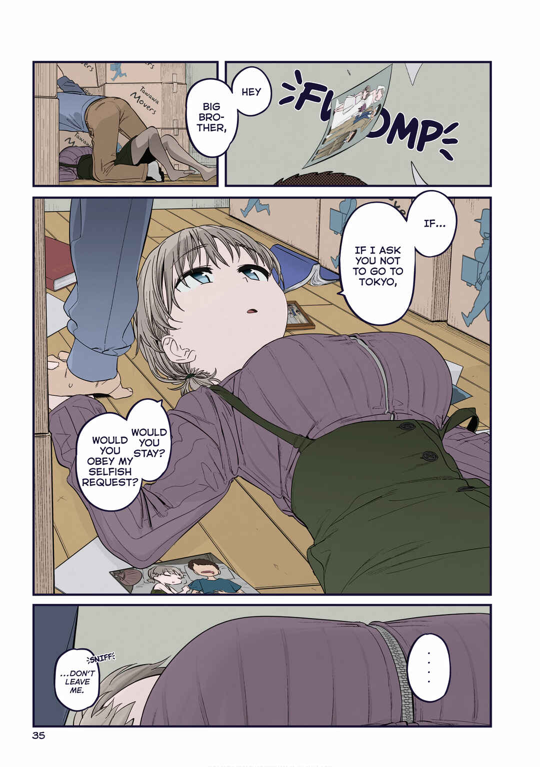 Page 9 Chapter 41 Getsuyoubi no Tawawa (Twitter Webcomic) (Fan Colored)