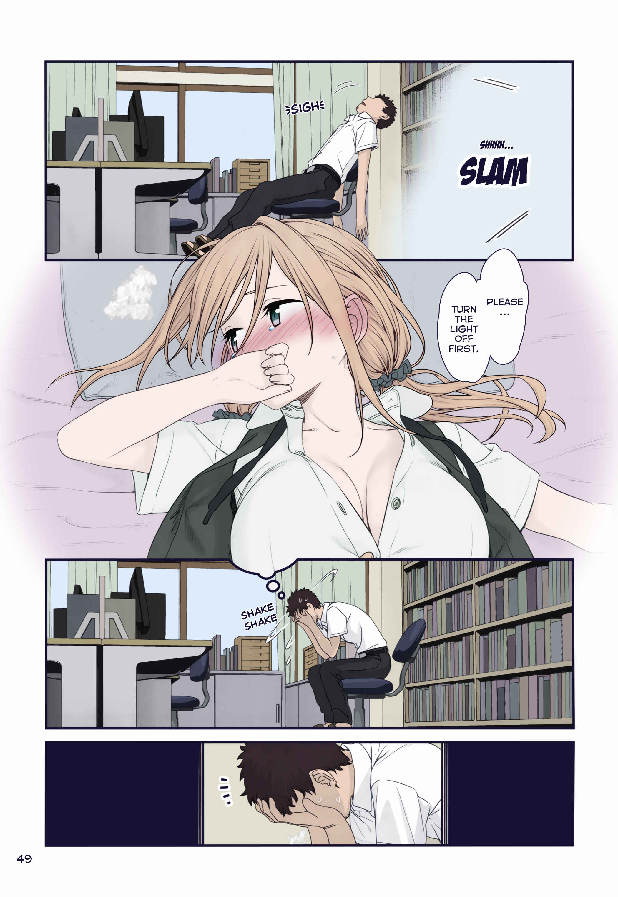 Page 13 Chapter 12 Getsuyoubi no Tawawa (Twitter Webcomic) (Fan Colored)