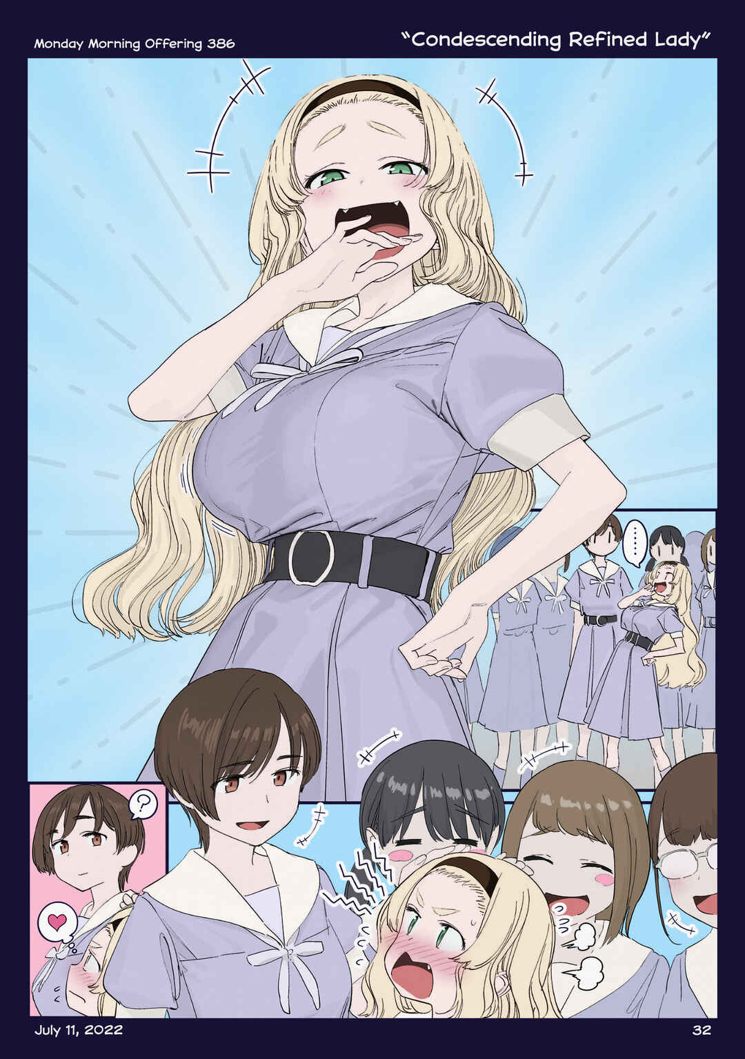Page 31 Chapter 42 Getsuyoubi no Tawawa (Twitter Webcomic) (Fan Colored)