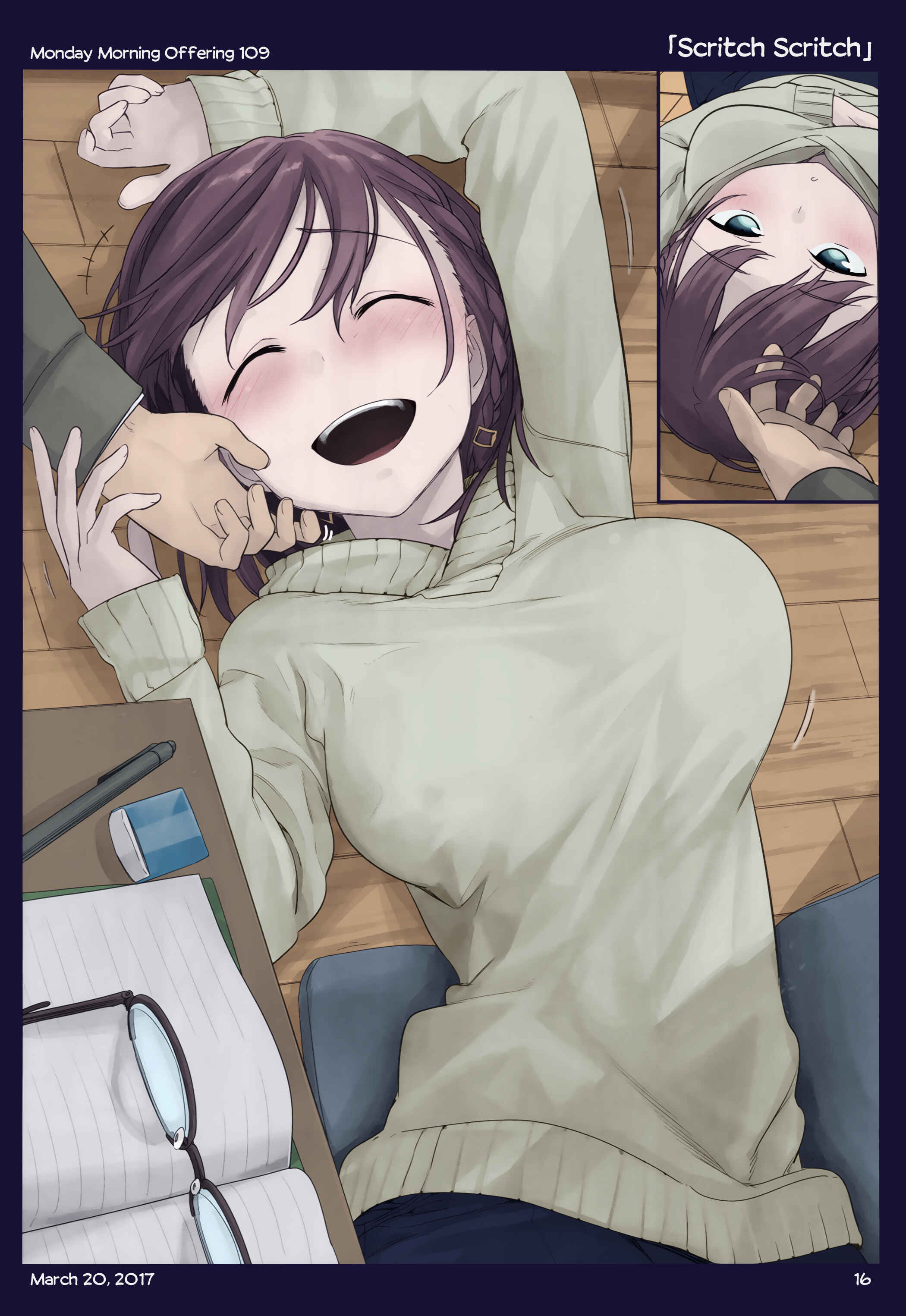 Page 14 Chapter 11 Getsuyoubi no Tawawa (Twitter Webcomic) (Fan Colored)