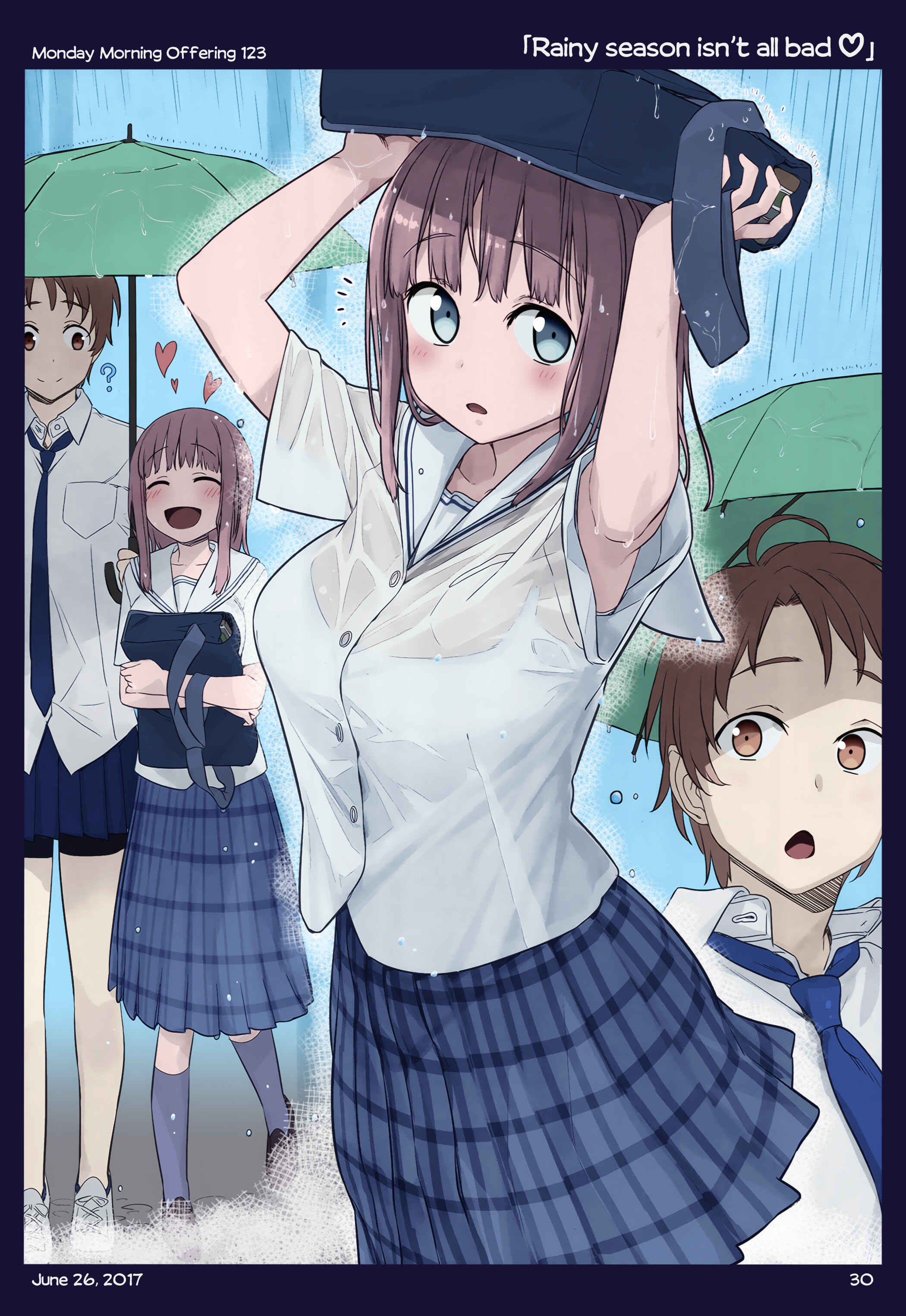 Page 28 Chapter 11 Getsuyoubi no Tawawa (Twitter Webcomic) (Fan Colored)