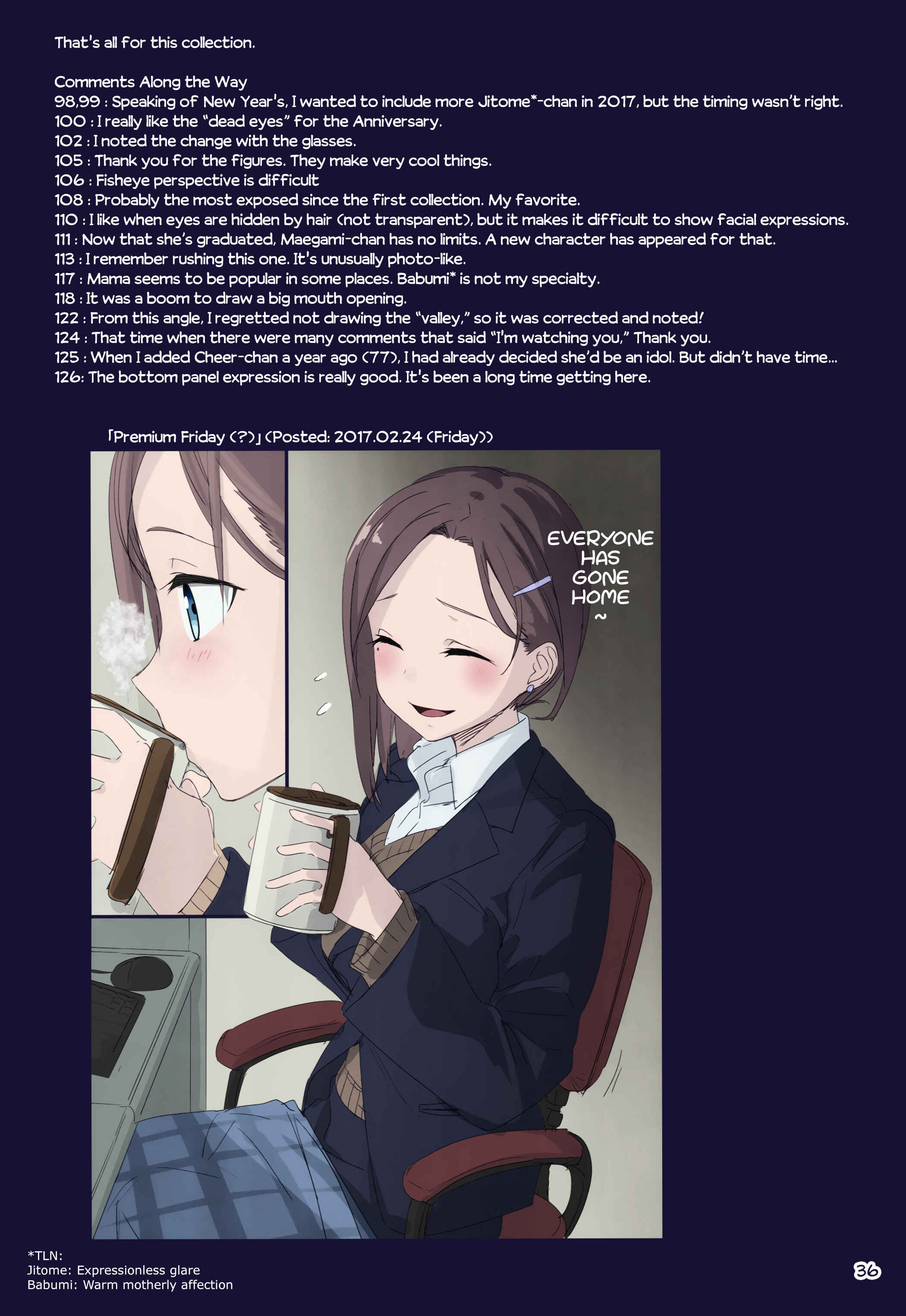 Page 34 Chapter 11 Getsuyoubi no Tawawa (Twitter Webcomic) (Fan Colored)