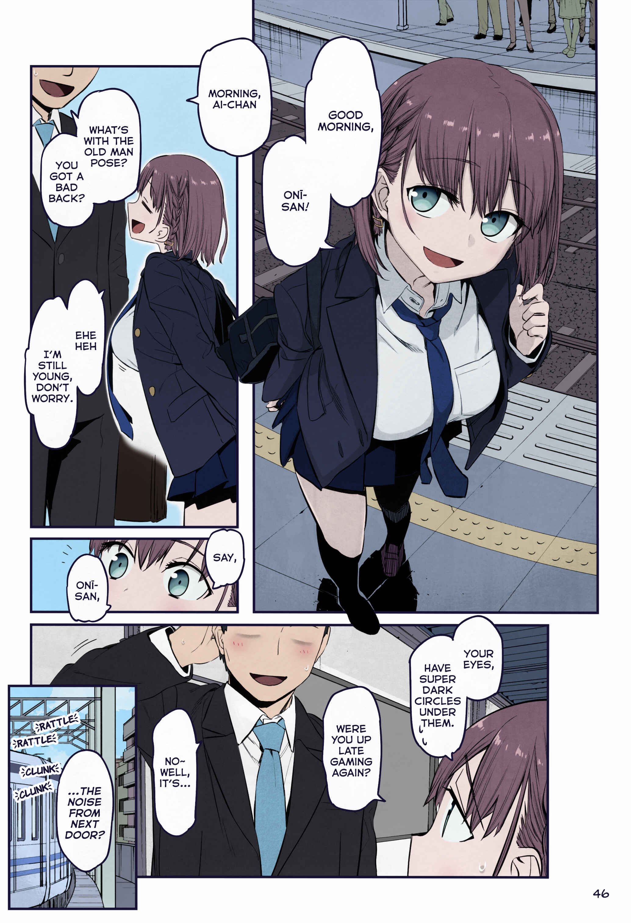 Page 12 Chapter 19 Getsuyoubi no Tawawa (Twitter Webcomic) (Fan Colored)