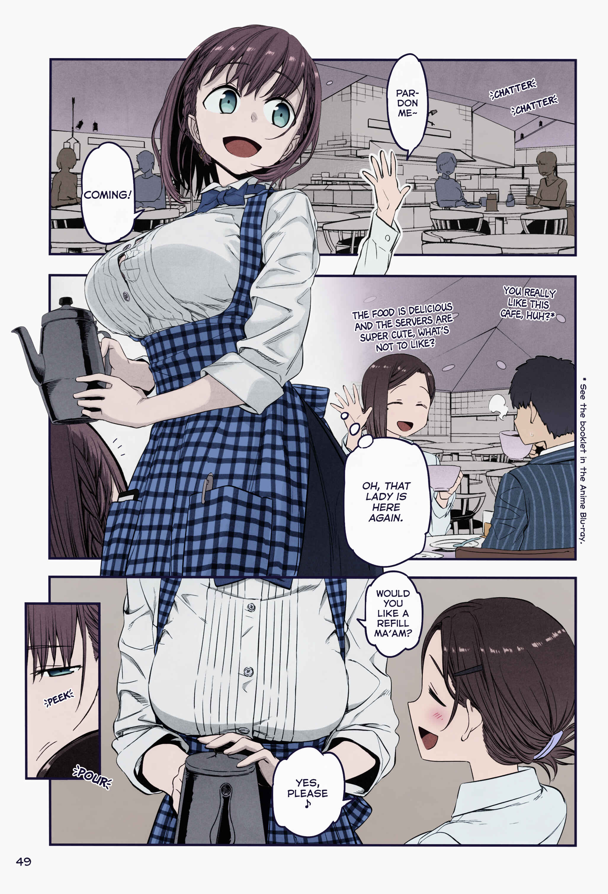 Page 15 Chapter 19 Getsuyoubi no Tawawa (Twitter Webcomic) (Fan Colored)