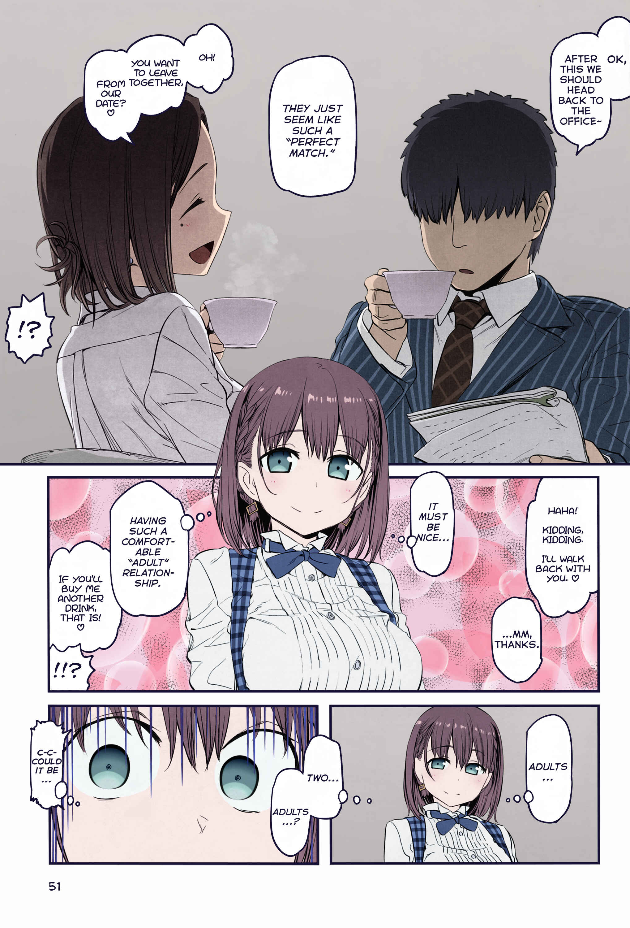 Page 17 Chapter 19 Getsuyoubi no Tawawa (Twitter Webcomic) (Fan Colored)