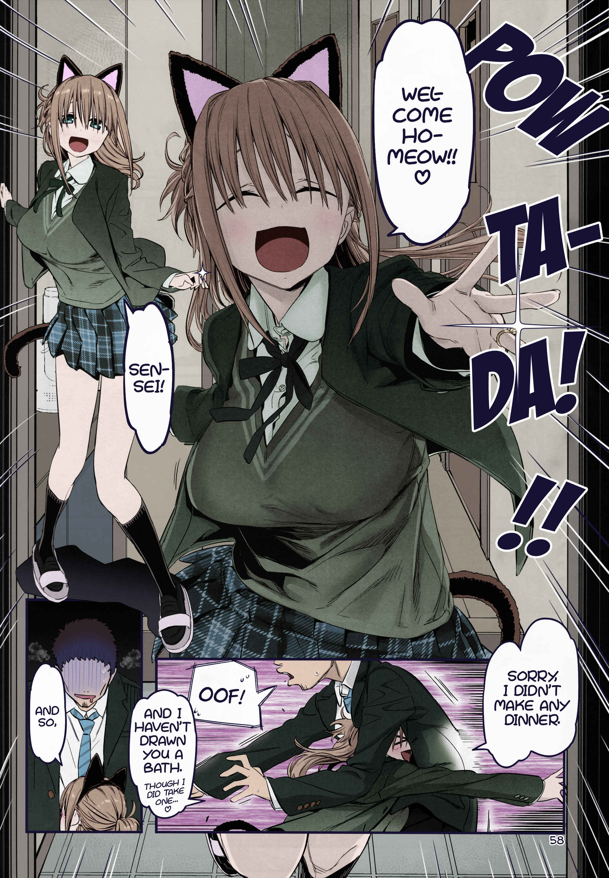 Page 24 Chapter 19 Getsuyoubi no Tawawa (Twitter Webcomic) (Fan Colored)
