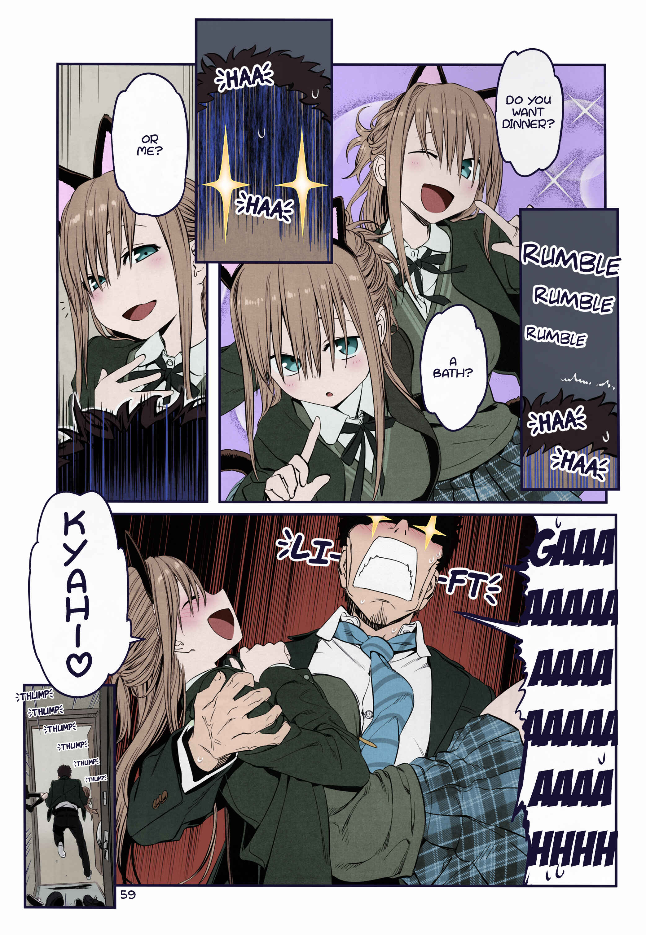 Page 25 Chapter 19 Getsuyoubi no Tawawa (Twitter Webcomic) (Fan Colored)