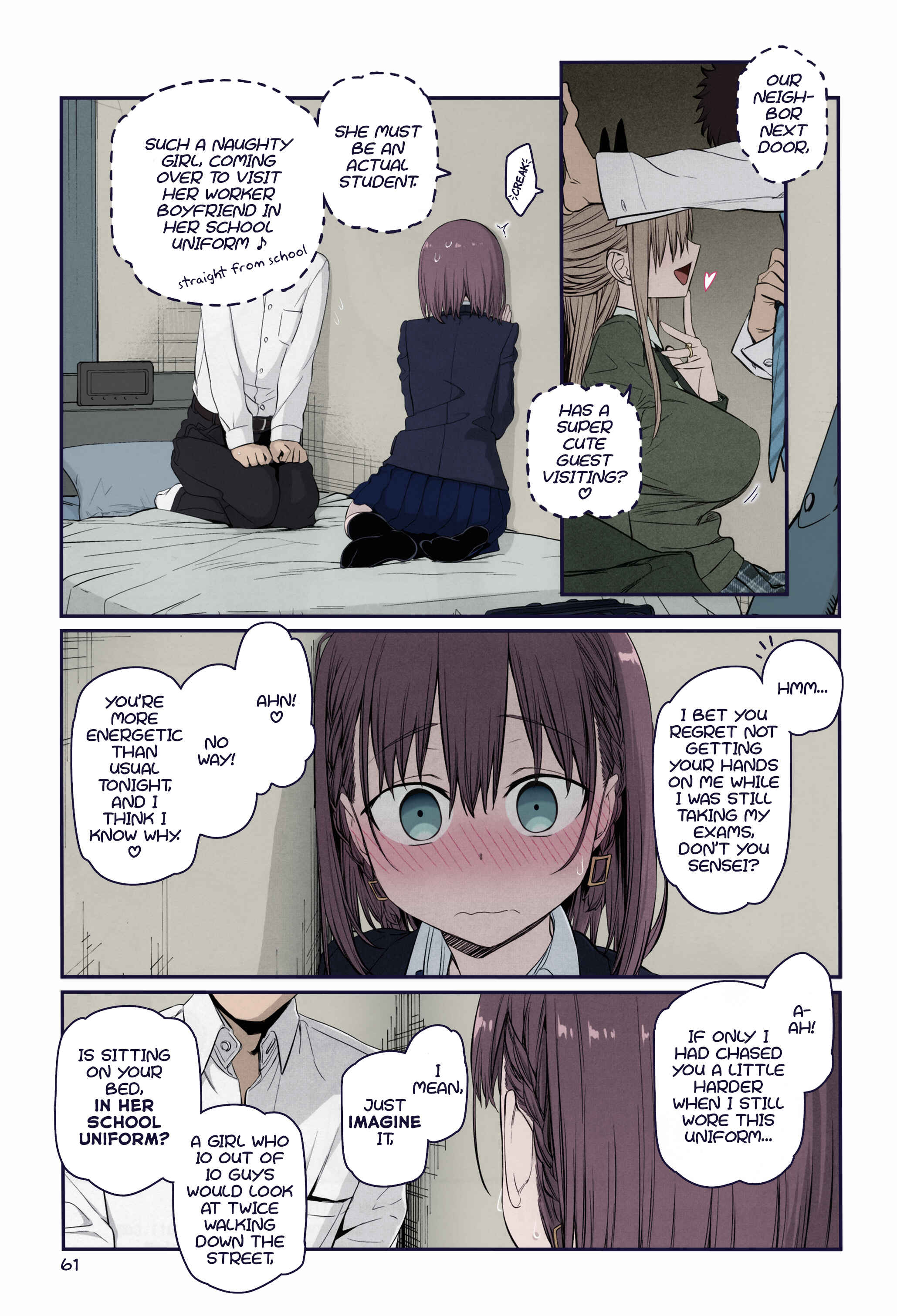 Page 27 Chapter 19 Getsuyoubi no Tawawa (Twitter Webcomic) (Fan Colored)