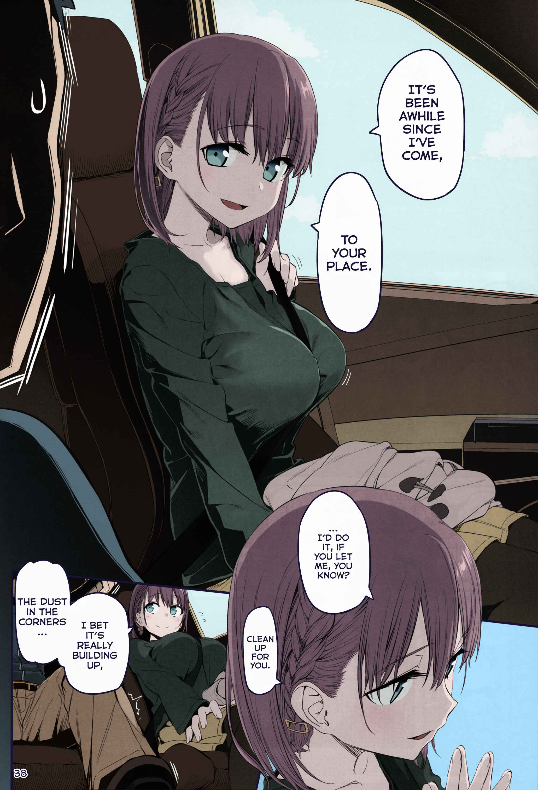 Page 4 Chapter 19 Getsuyoubi no Tawawa (Twitter Webcomic) (Fan Colored)