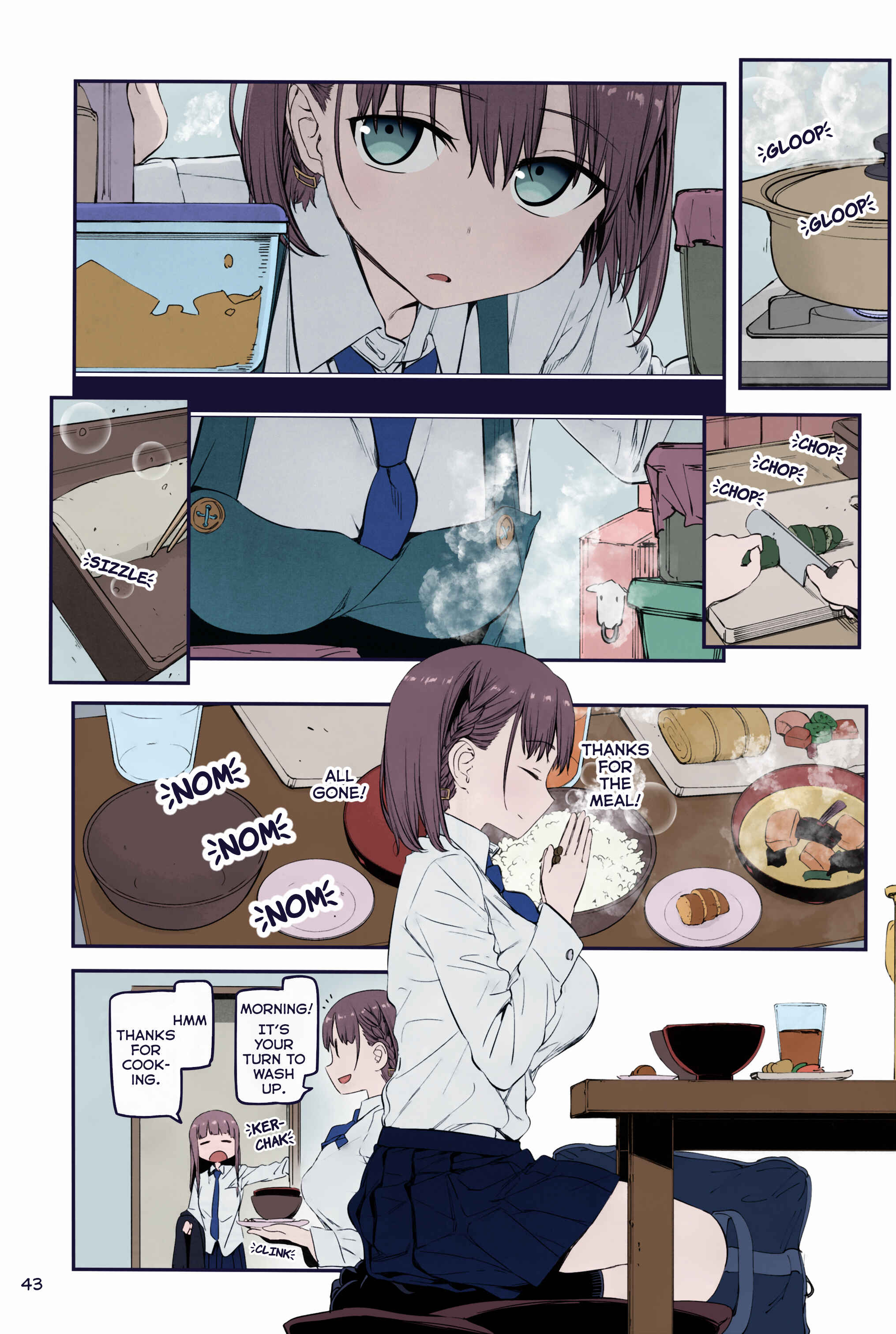 Page 9 Chapter 19 Getsuyoubi no Tawawa (Twitter Webcomic) (Fan Colored)