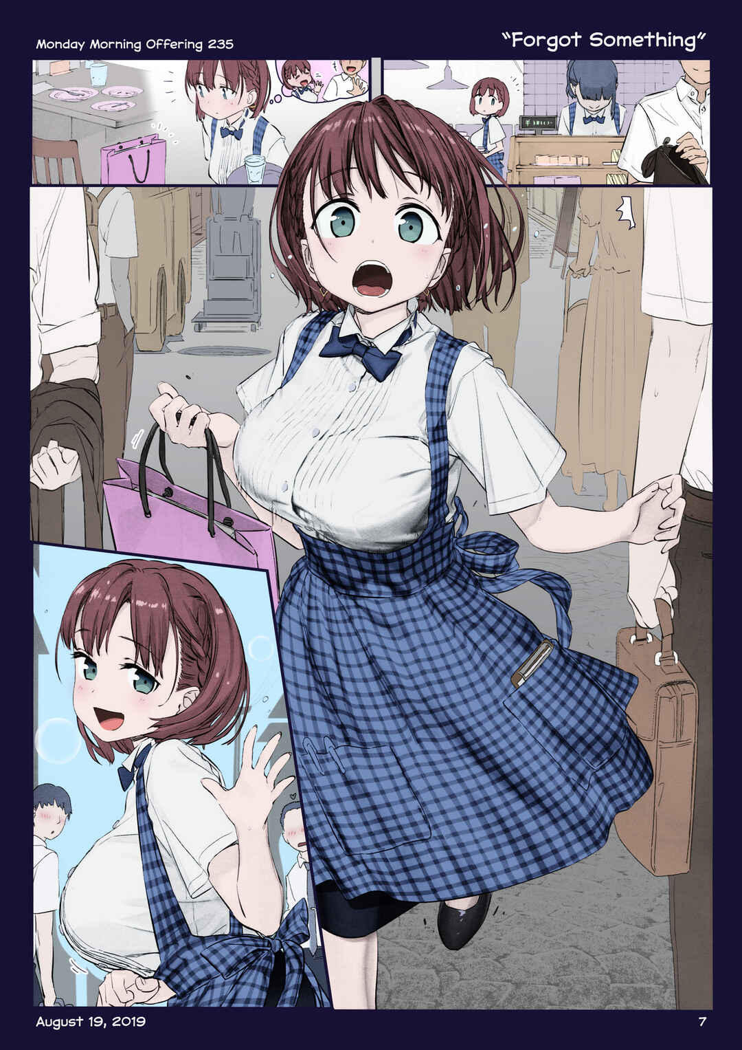 Page 6 Chapter 28 Getsuyoubi no Tawawa (Twitter Webcomic) (Fan Colored)