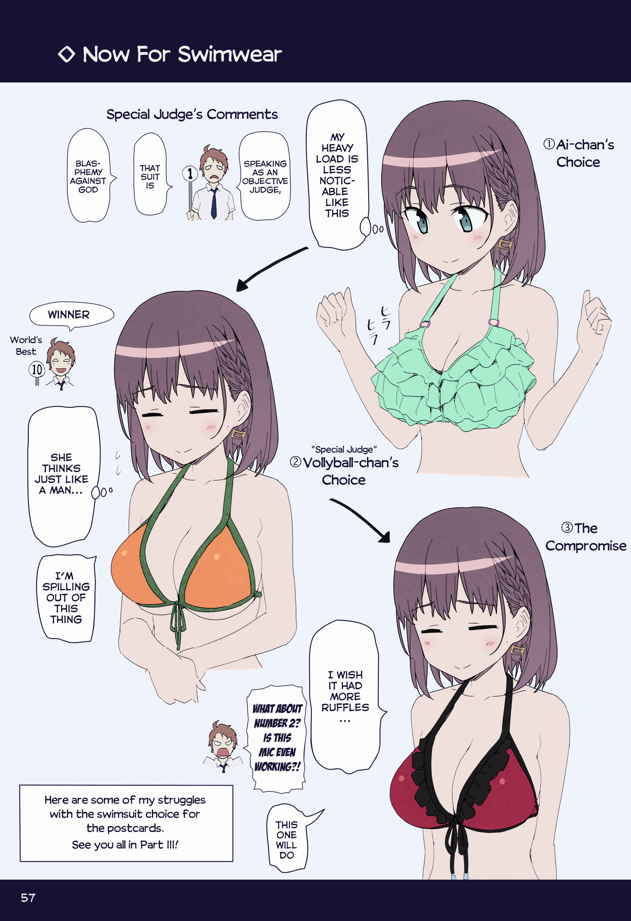 Page 21 Chapter 5 Getsuyoubi no Tawawa (Twitter Webcomic) (Fan Colored)