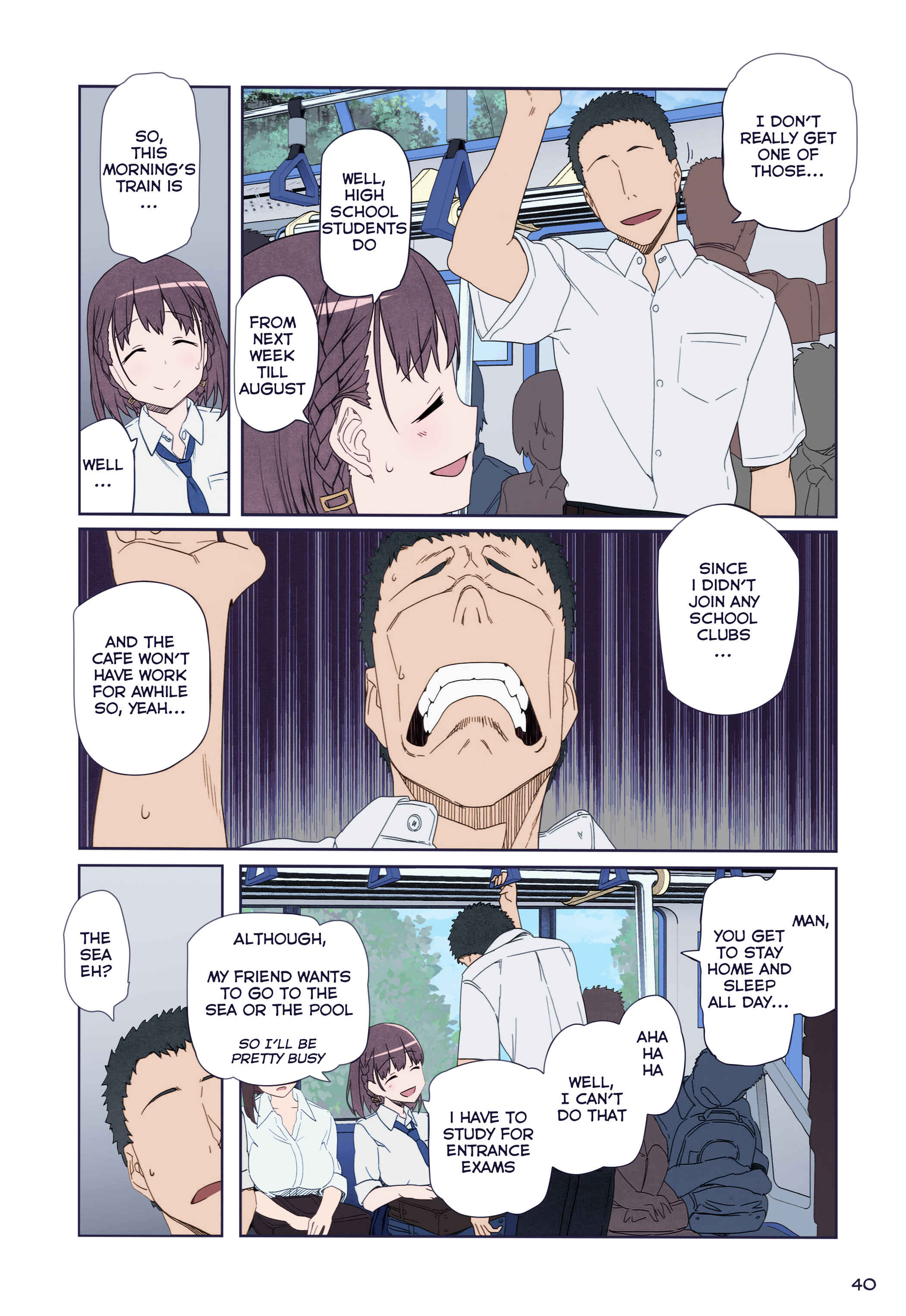 Page 4 Chapter 5 Getsuyoubi no Tawawa (Twitter Webcomic) (Fan Colored)