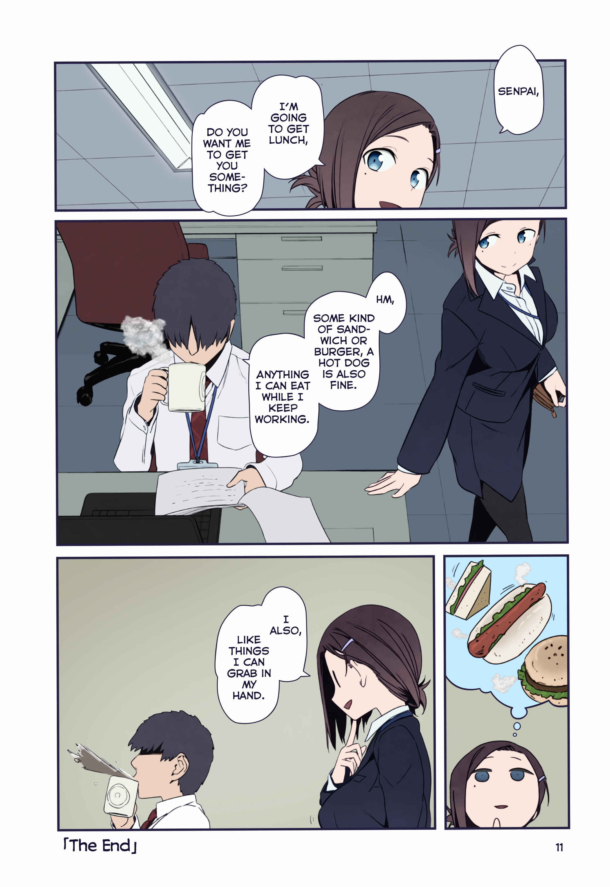 Page 11 Chapter 10 Getsuyoubi no Tawawa (Twitter Webcomic) (Fan Colored)