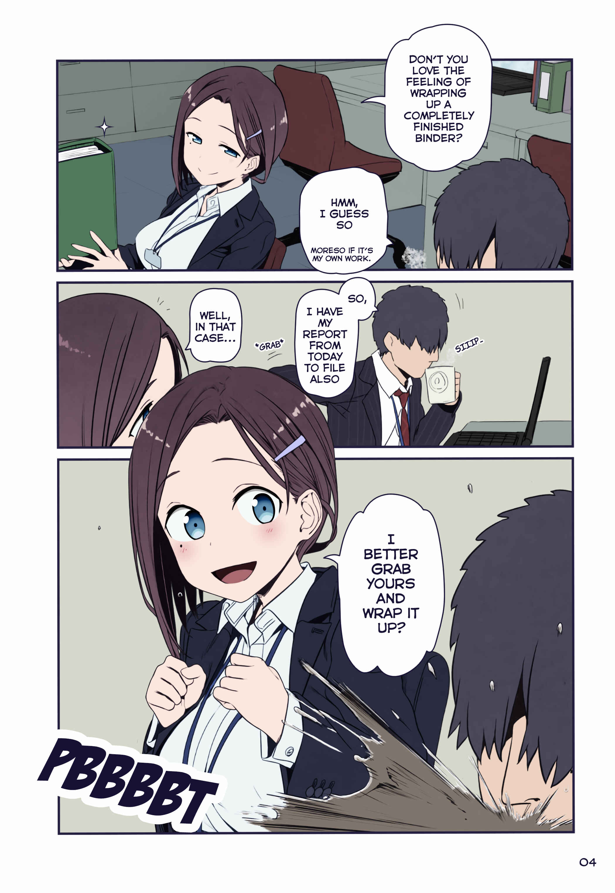 Page 4 Chapter 10 Getsuyoubi no Tawawa (Twitter Webcomic) (Fan Colored)