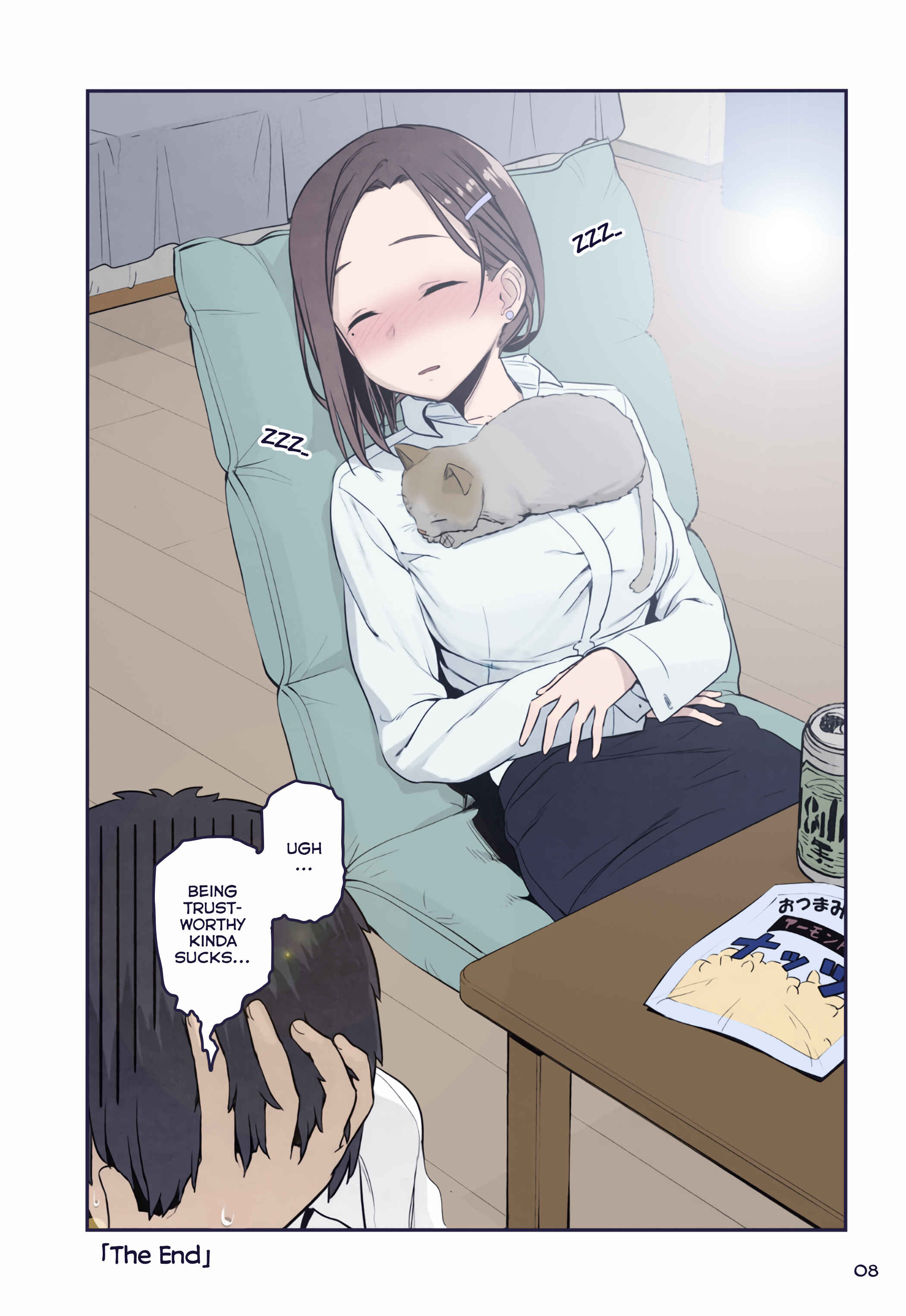 Page 8 Chapter 10 Getsuyoubi no Tawawa (Twitter Webcomic) (Fan Colored)