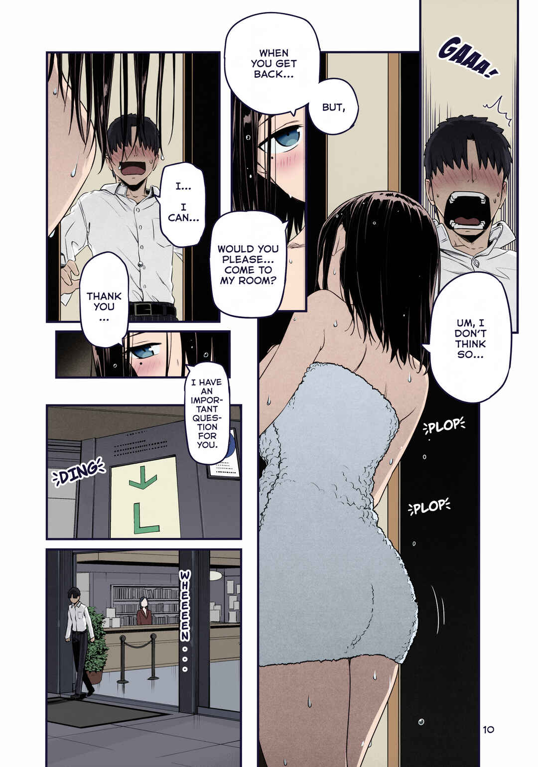 Page 10 Chapter 32 Getsuyoubi no Tawawa (Twitter Webcomic) (Fan Colored)