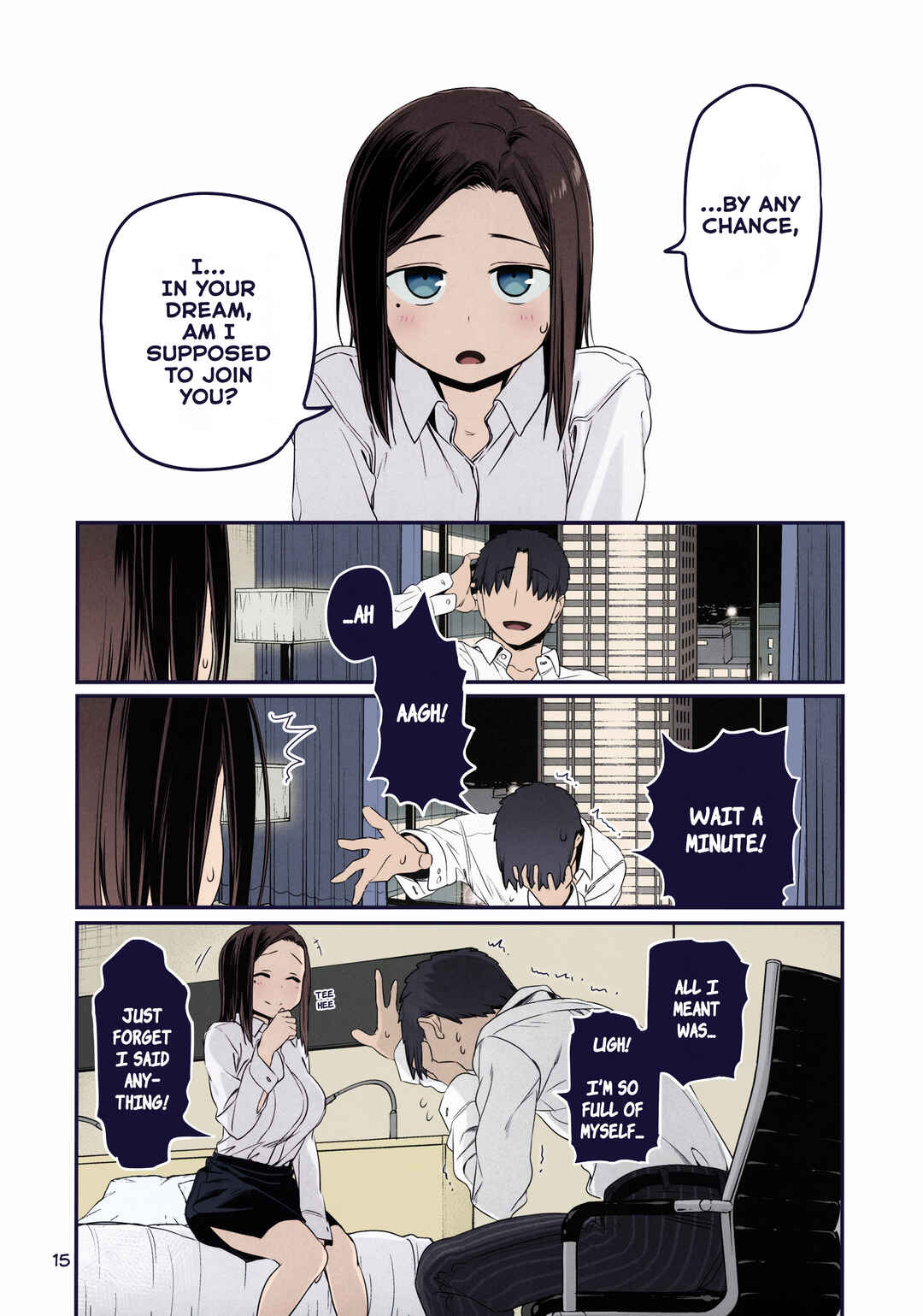 Page 15 Chapter 32 Getsuyoubi no Tawawa (Twitter Webcomic) (Fan Colored)