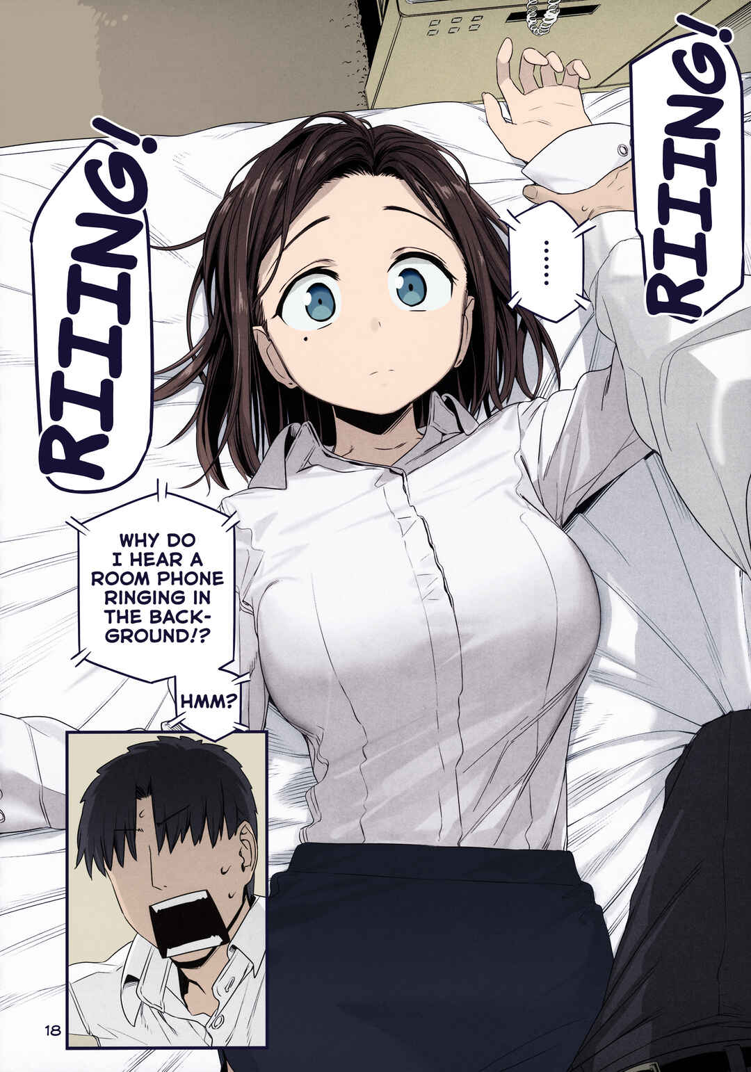 Page 18 Chapter 32 Getsuyoubi no Tawawa (Twitter Webcomic) (Fan Colored)