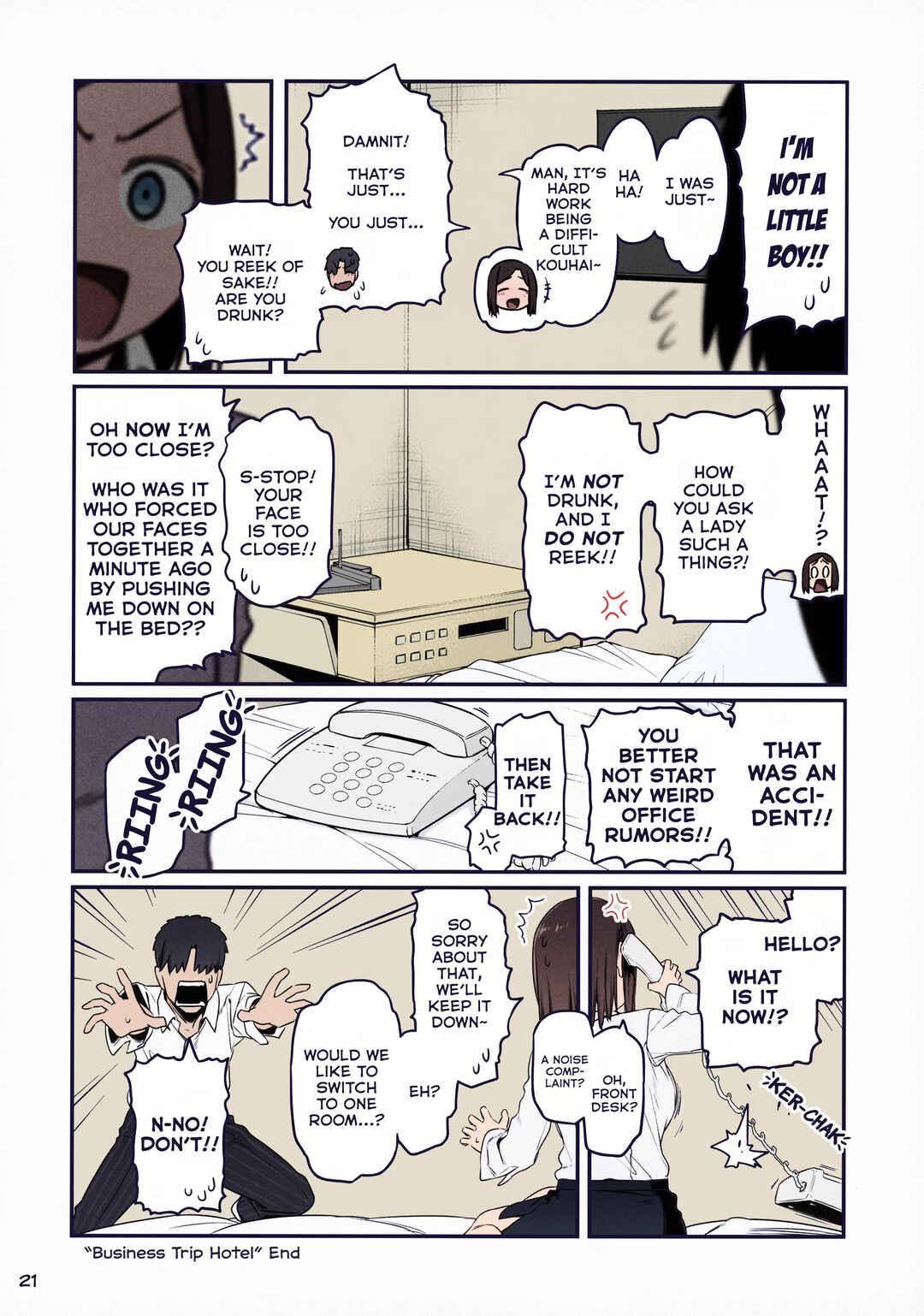 Page 21 Chapter 32 Getsuyoubi no Tawawa (Twitter Webcomic) (Fan Colored)