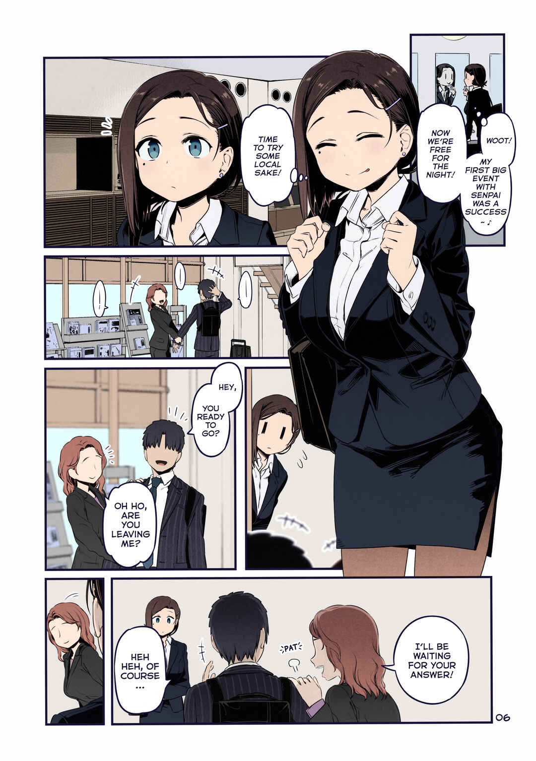 Page 6 Chapter 32 Getsuyoubi no Tawawa (Twitter Webcomic) (Fan Colored)