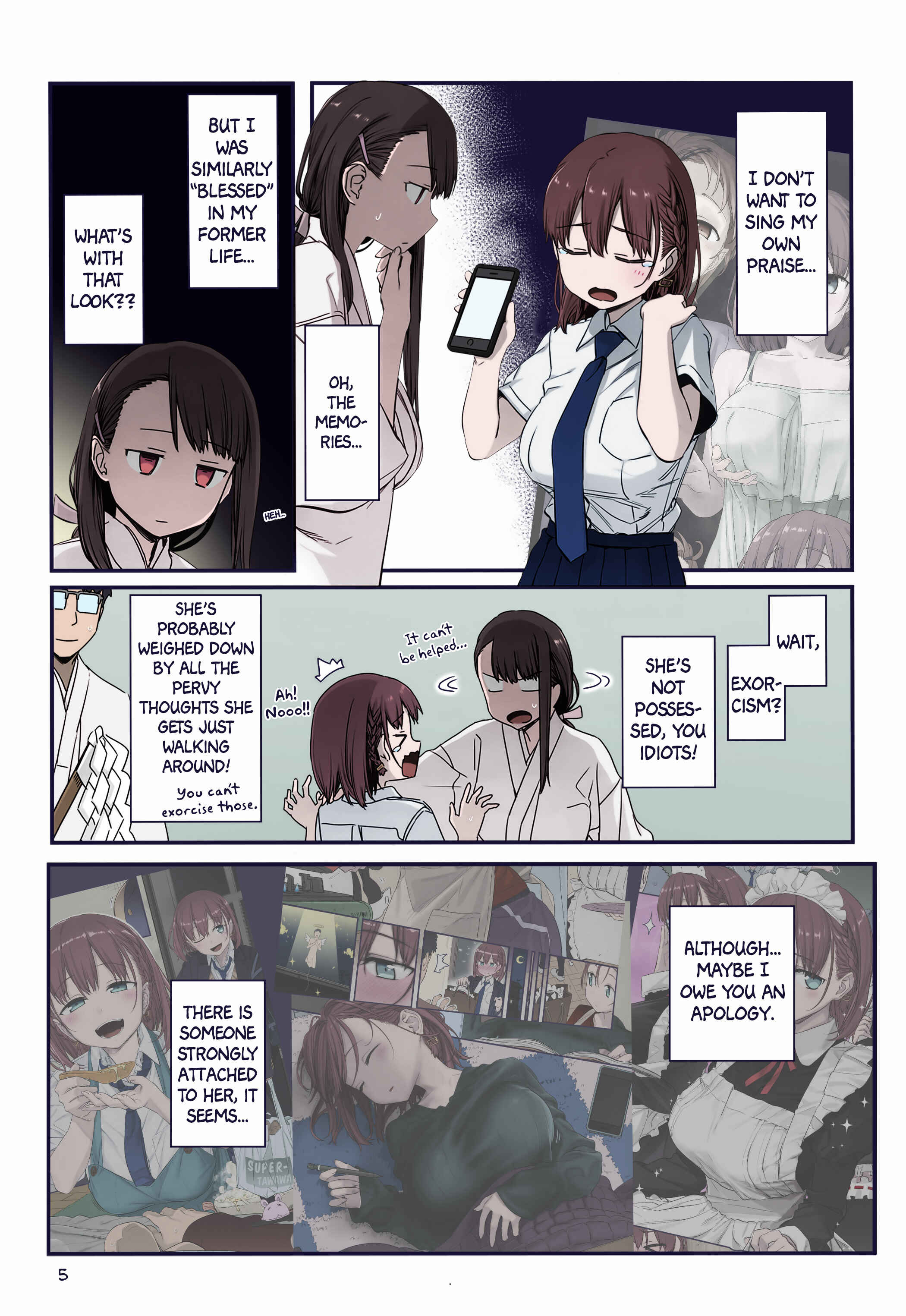 Page 4 Chapter 23 Getsuyoubi no Tawawa (Twitter Webcomic) (Fan Colored)