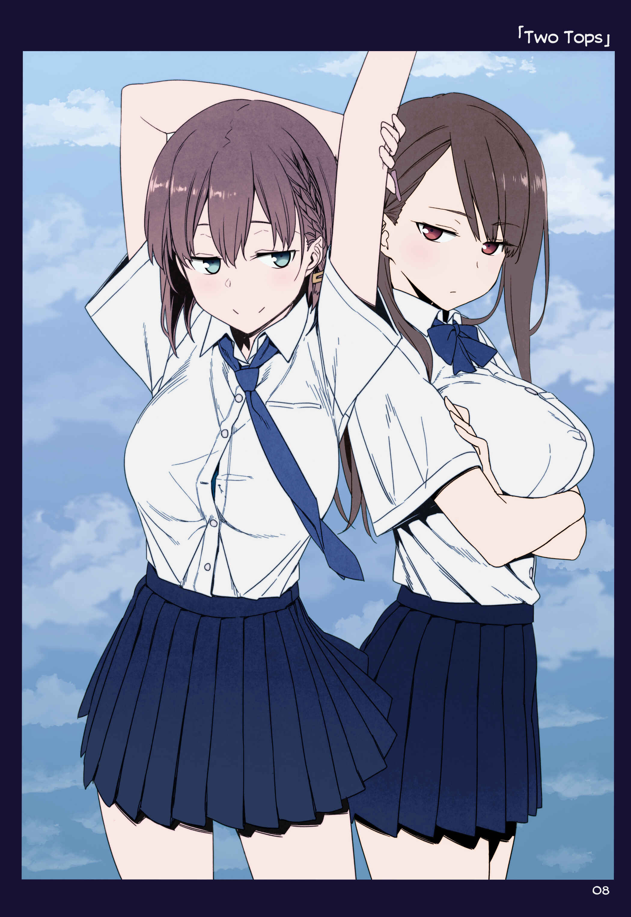 Page 8 Chapter 3 Getsuyoubi no Tawawa (Twitter Webcomic) (Fan Colored)