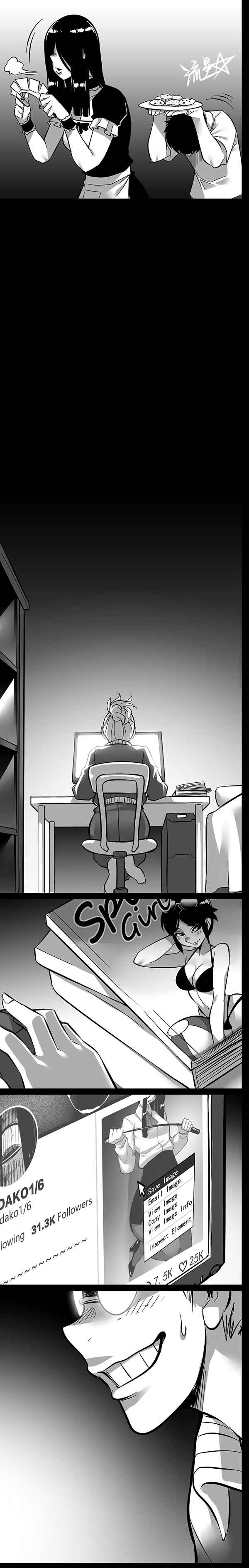 Page 4 Chapter 7 1/6 Sadako In My Home