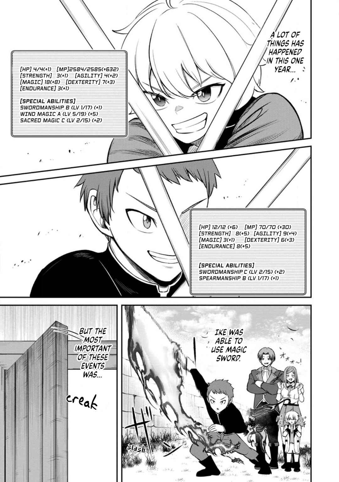 Page 7 Chapter 2.2 Tensei Shitara Sainou ga Atta Ken ~Isekai Itte mo Doryoku Suru~