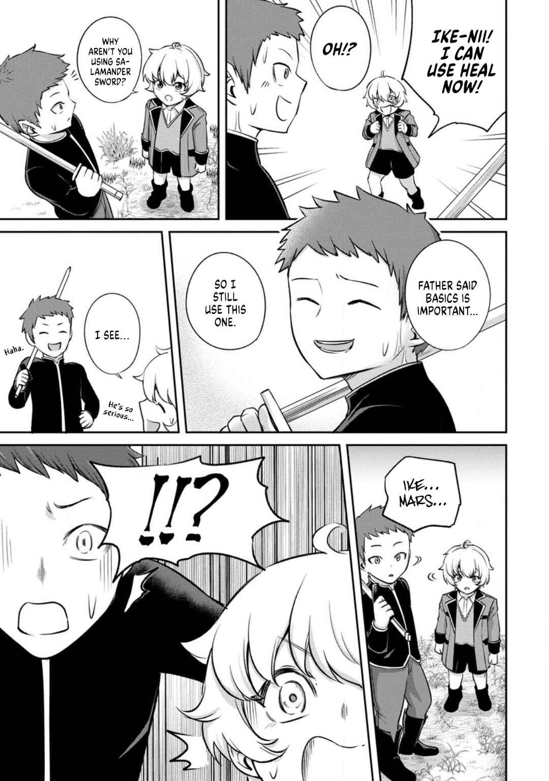Page 9 Chapter 2.1 Tensei Shitara Sainou ga Atta Ken ~Isekai Itte mo Doryoku Suru~