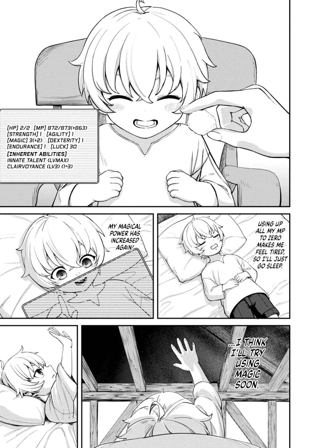 Page 1 Chapter 1.3 Tensei Shitara Sainou ga Atta Ken ~Isekai Itte mo Doryoku Suru~