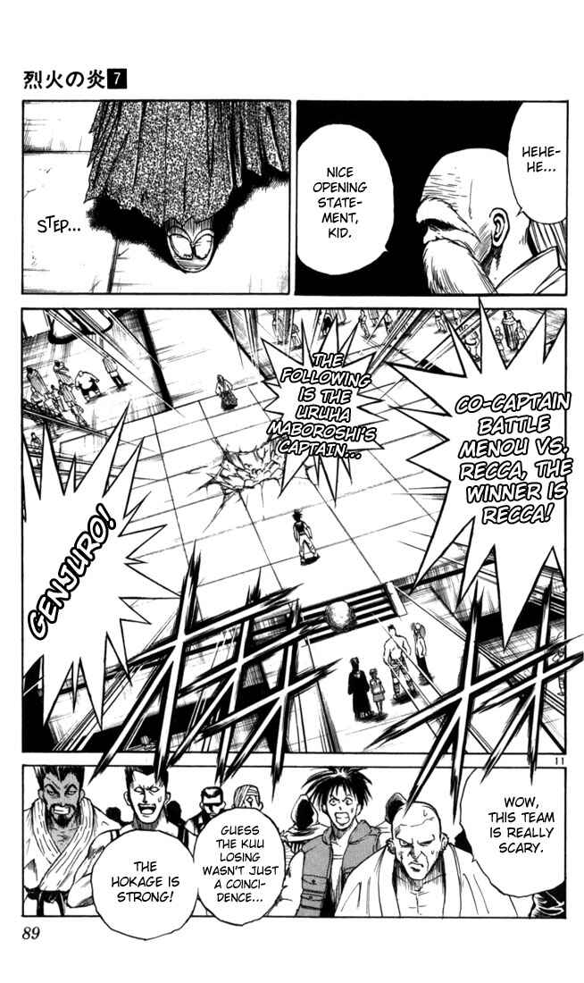Page 11 Chapter 64 Flame of Recca
